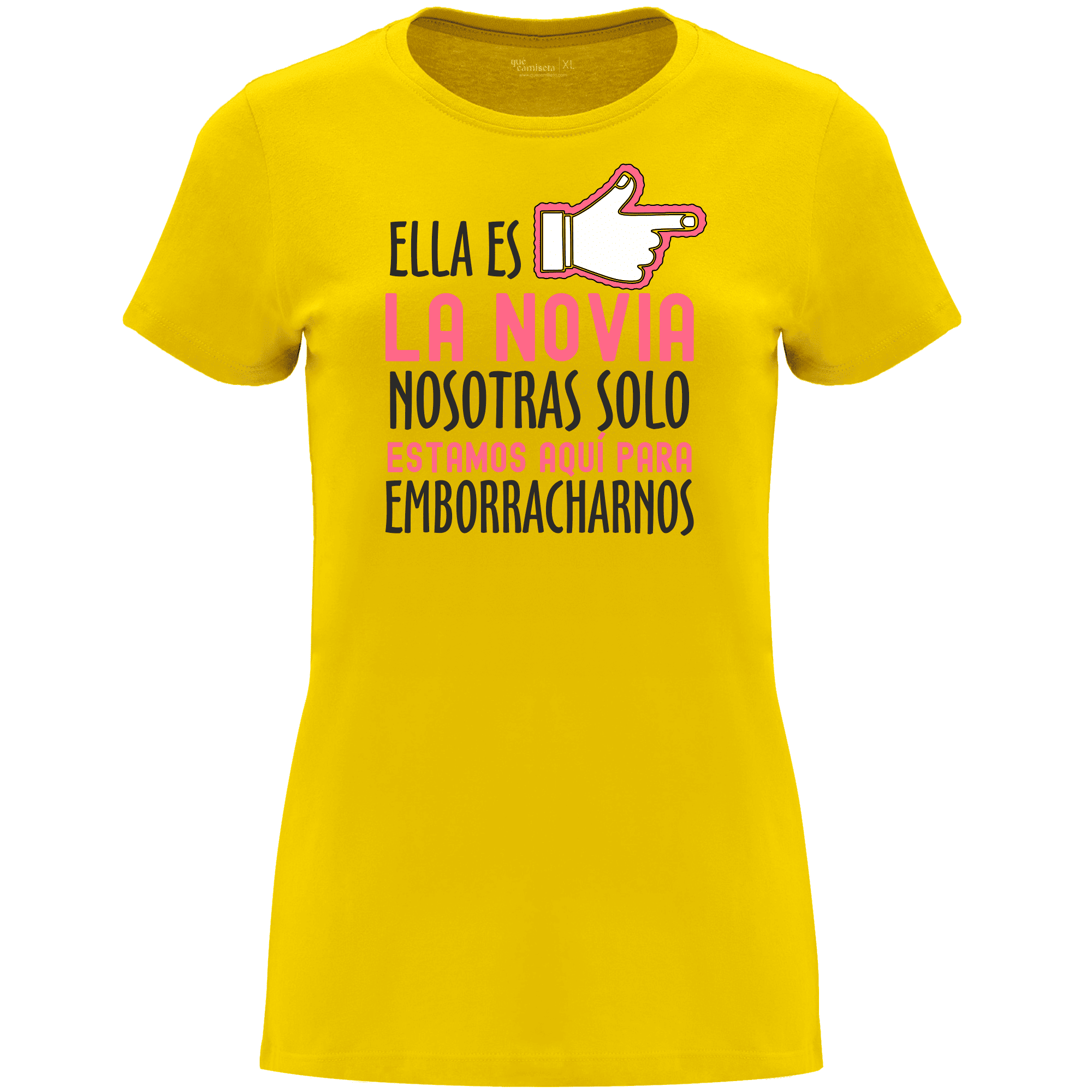 Camiseta despedida de soltera - La novia no soy yo