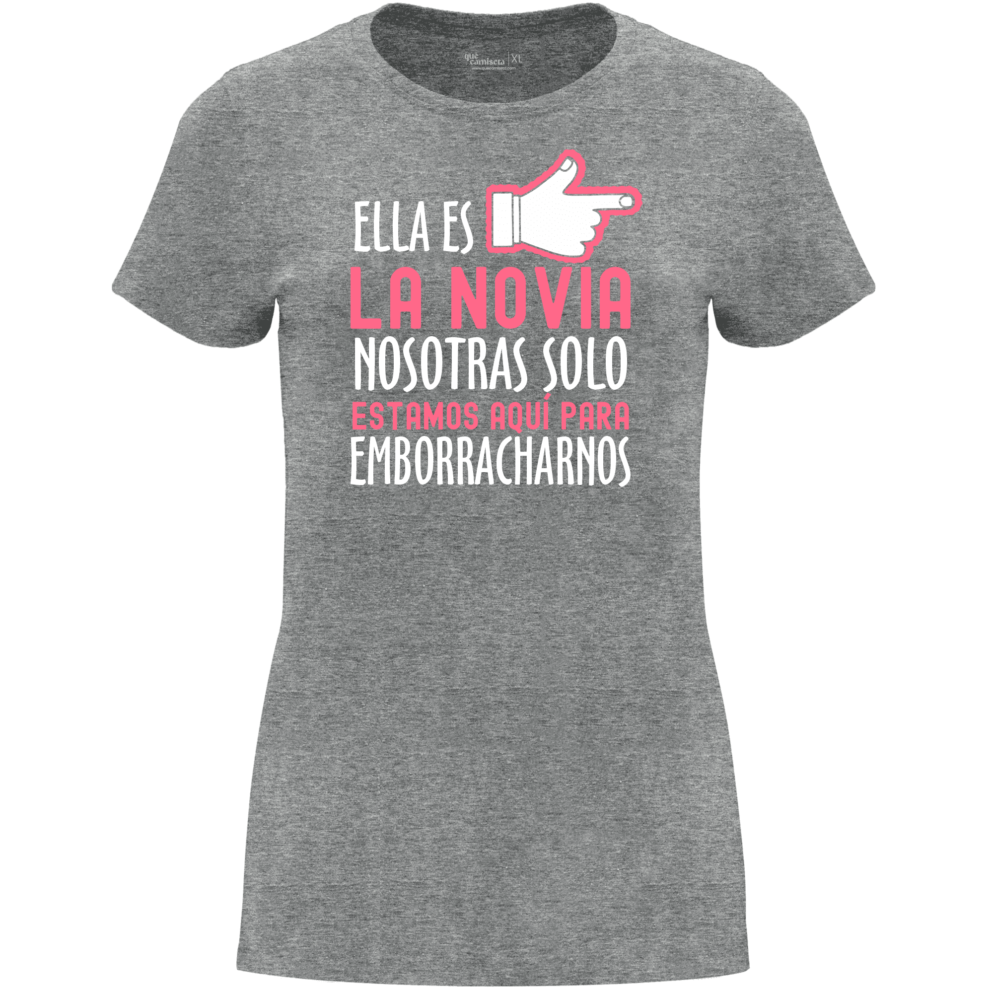Camiseta despedida de soltera - La novia no soy yo