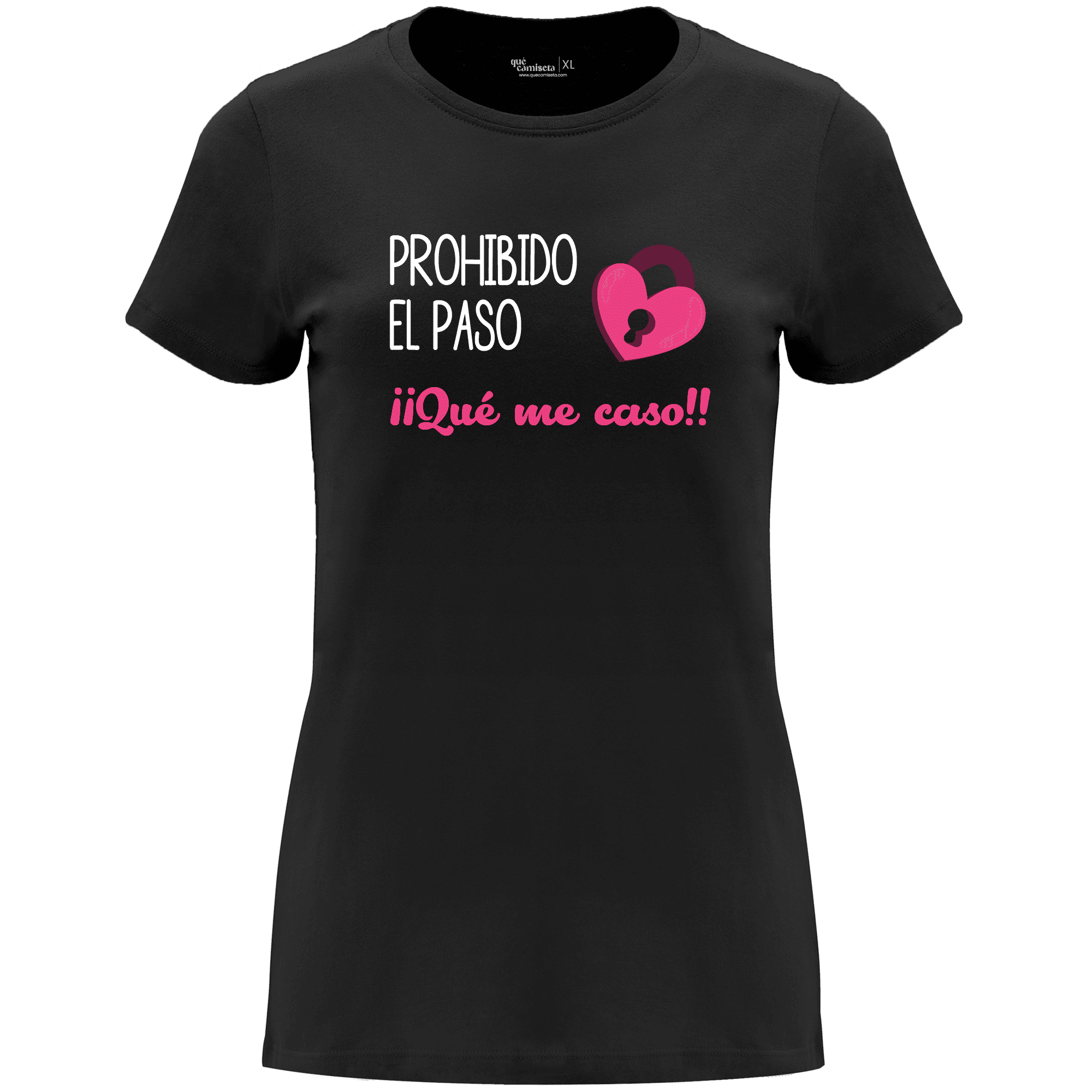 Camiseta despedida de soltera - Prohibido el paso que me caso
