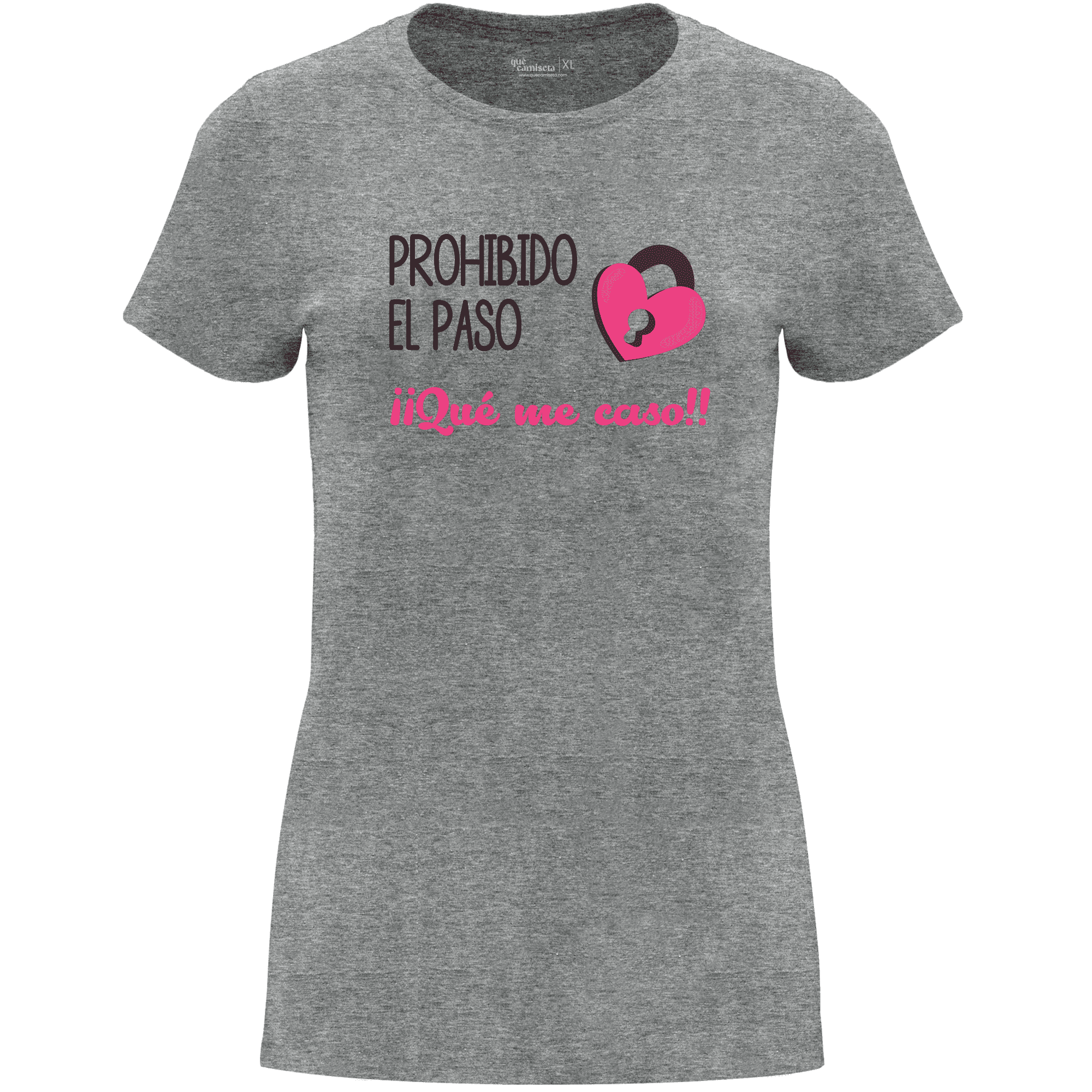 Camiseta despedida de soltera - Prohibido el paso que me caso