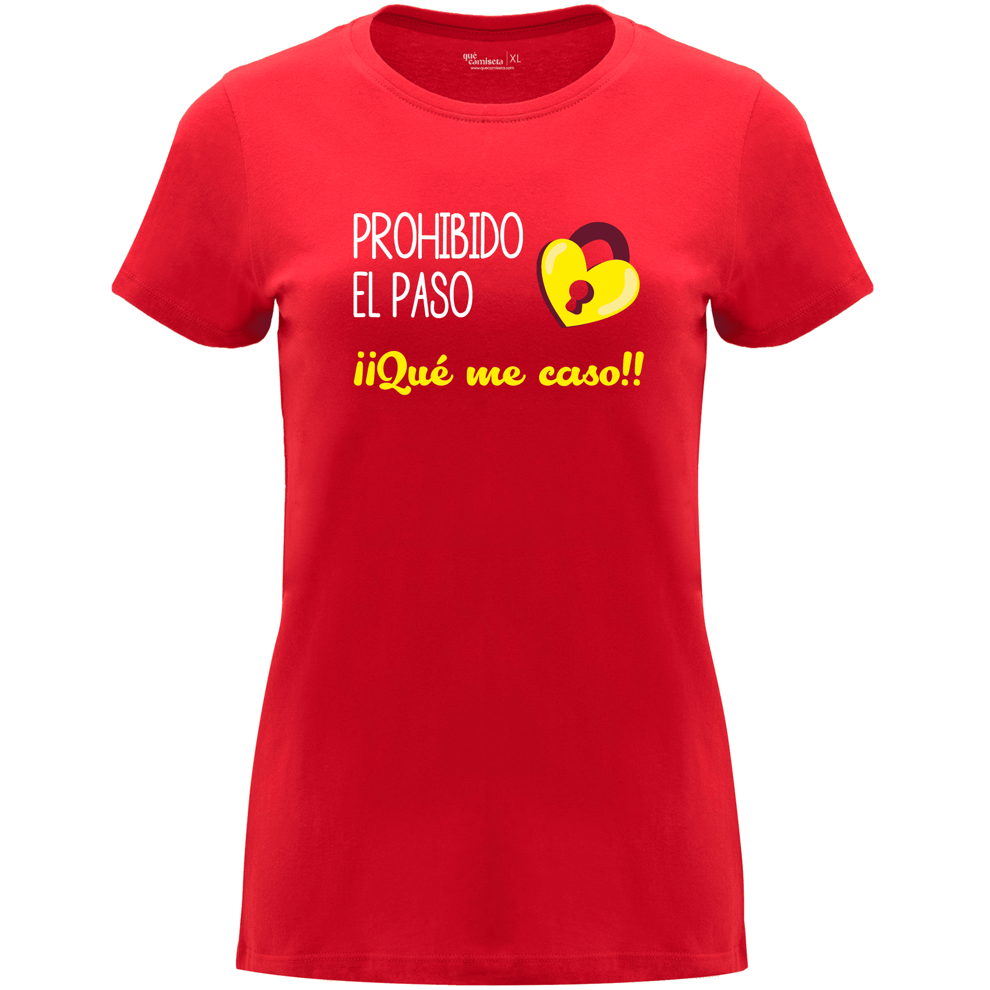 Camiseta despedida de soltera - Prohibido el paso que me caso