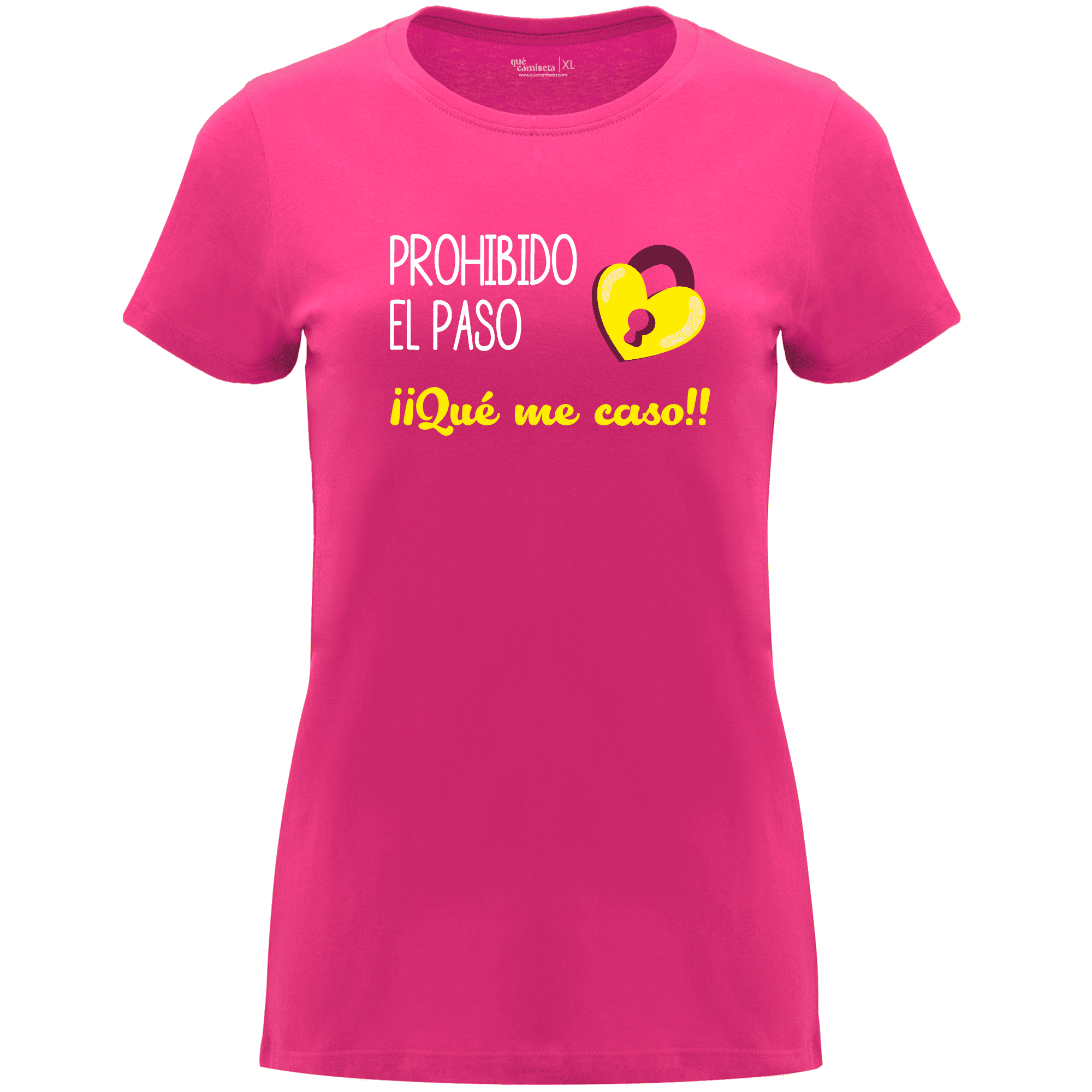 Camiseta despedida de soltera - Prohibido el paso que me caso