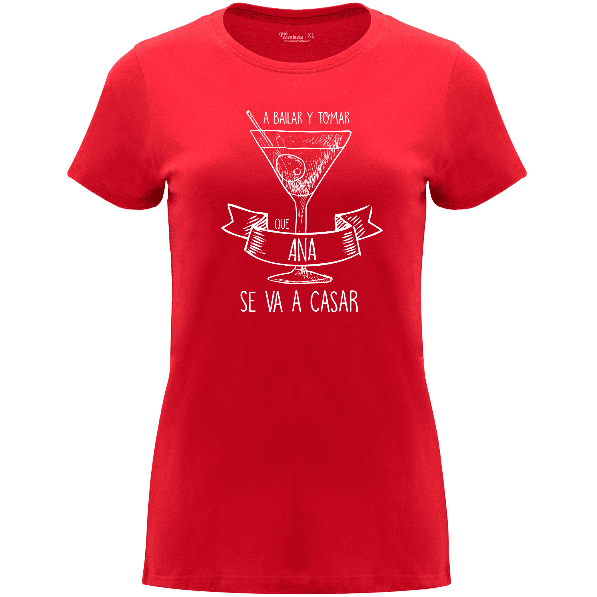Camiseta despedida de soltera - A bailar y a tomar