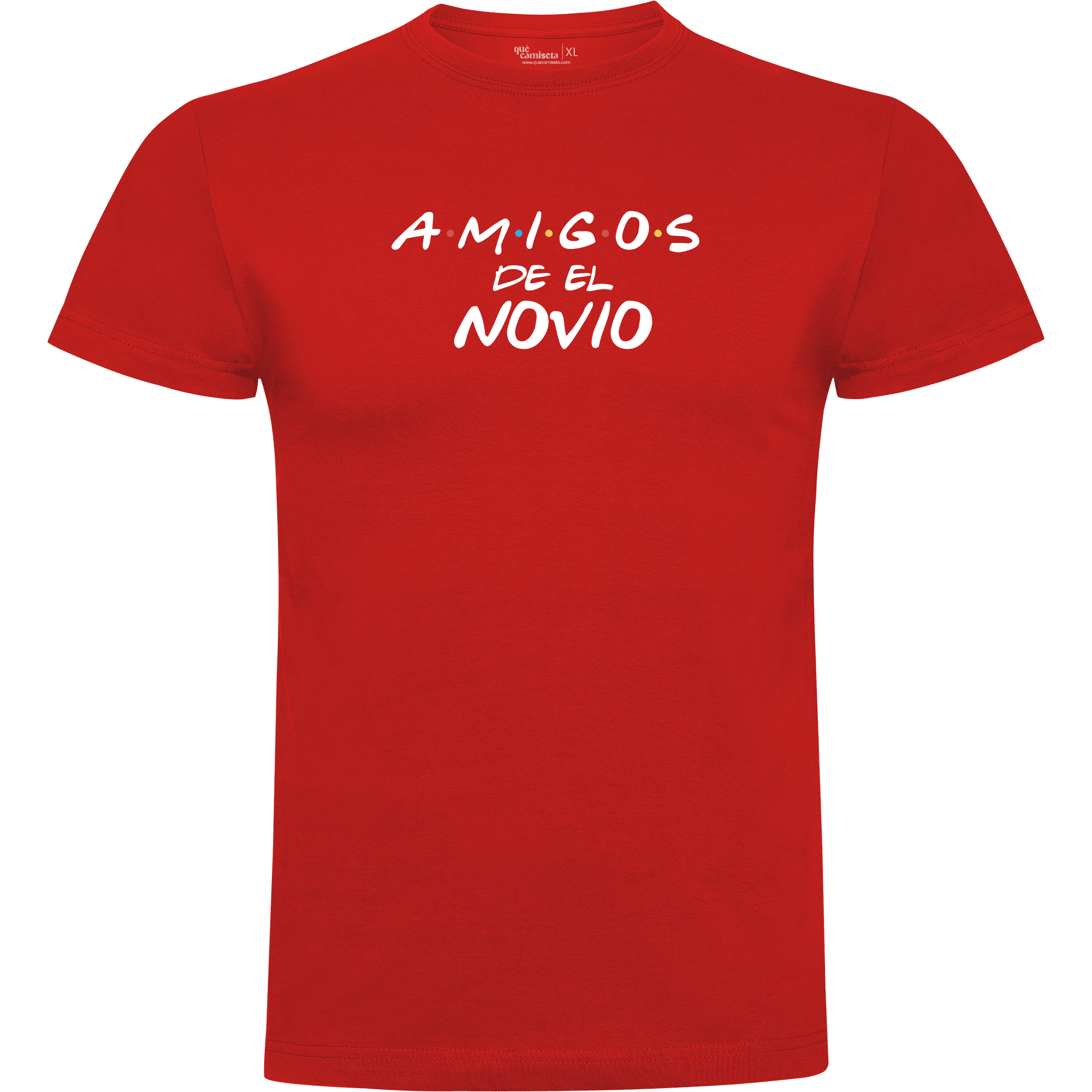 Camiseta despedida de soltero Friends amigos del novio
