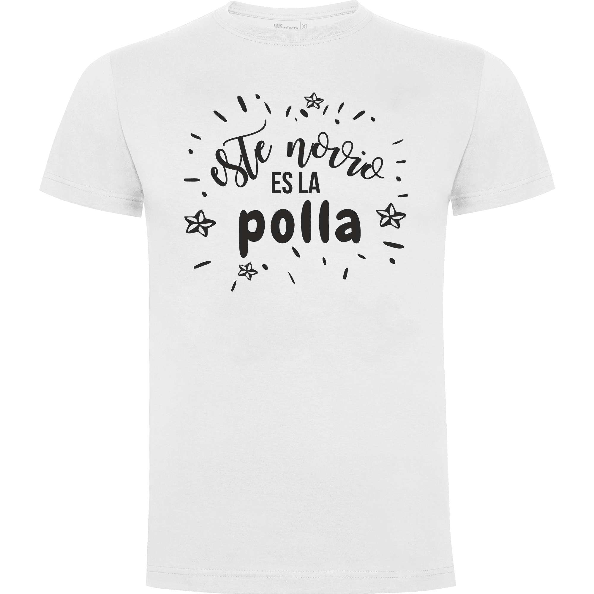 Camiseta despedida de soltero Este novio es la polla
