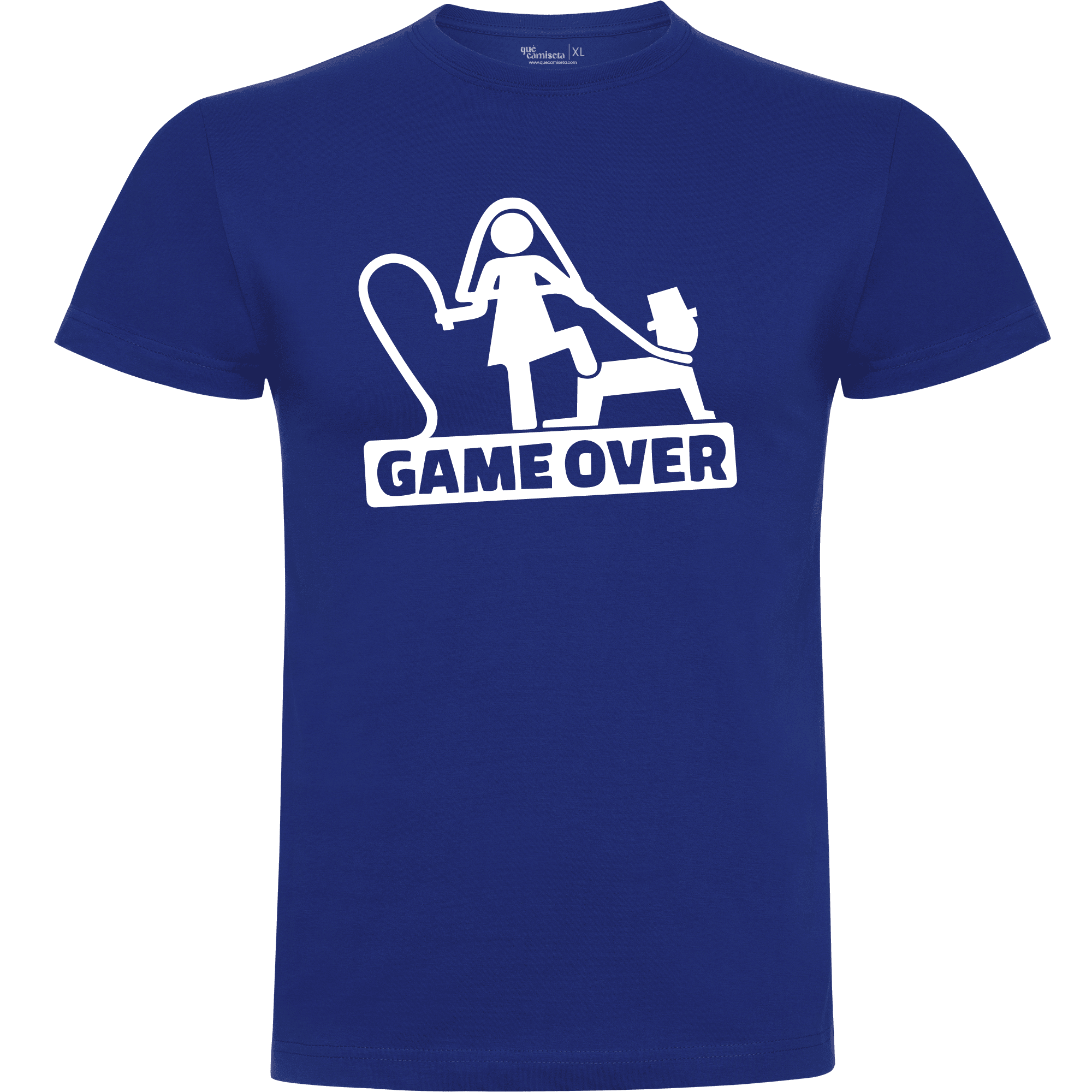 Camiseta despedida de soltero Game Over