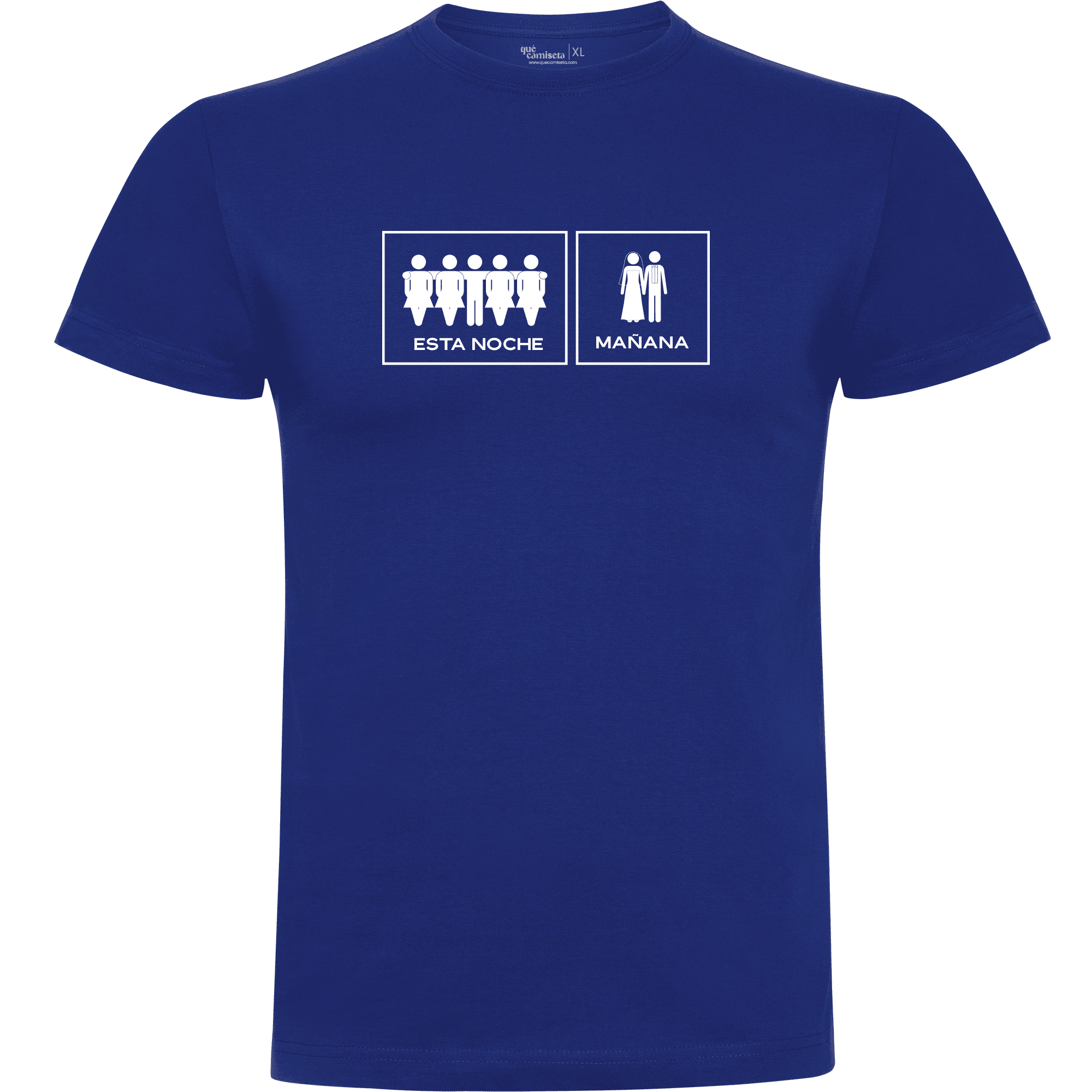 Camiseta despedida de soltero - Hoy/mañana