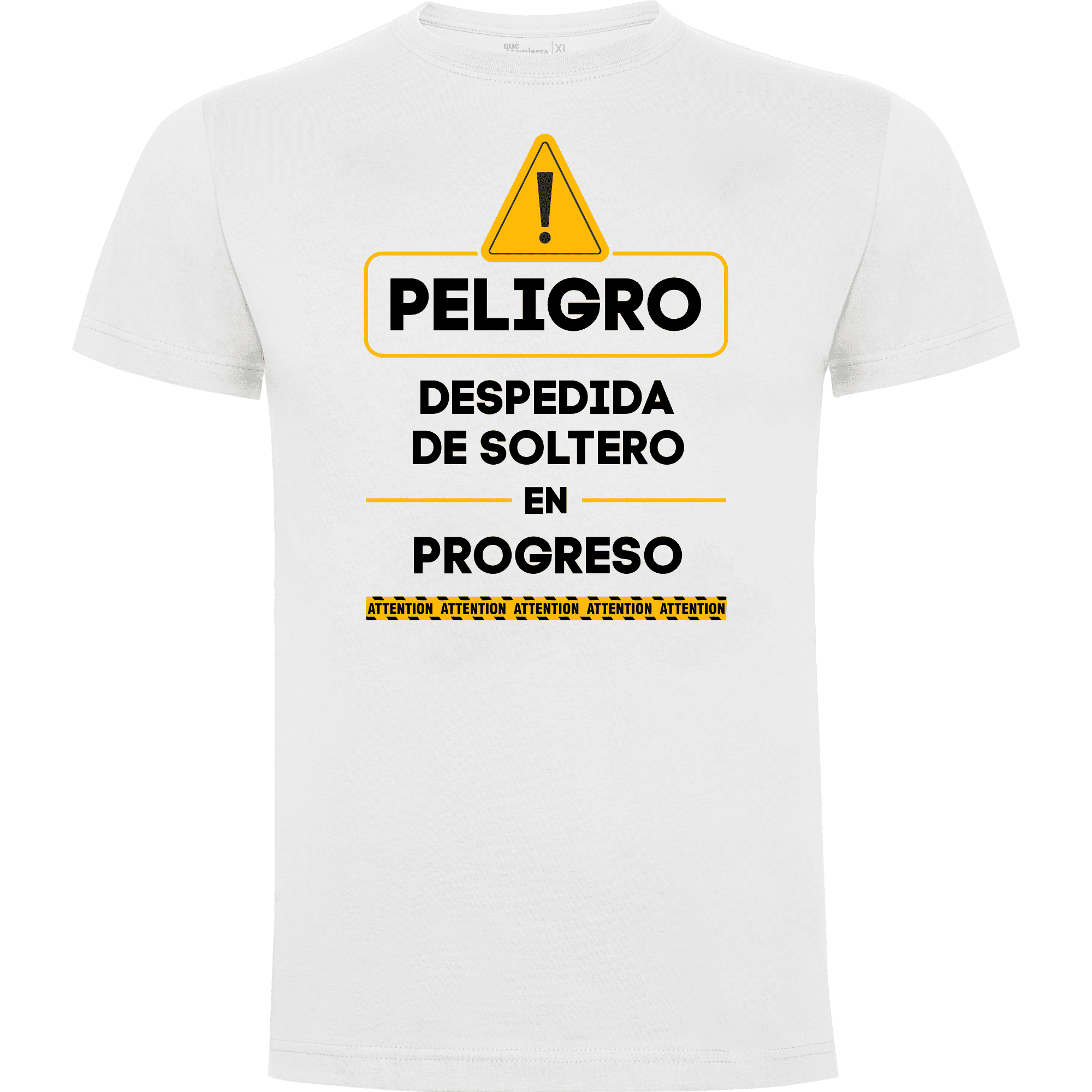 Camiseta despedida de soltero - Peligro