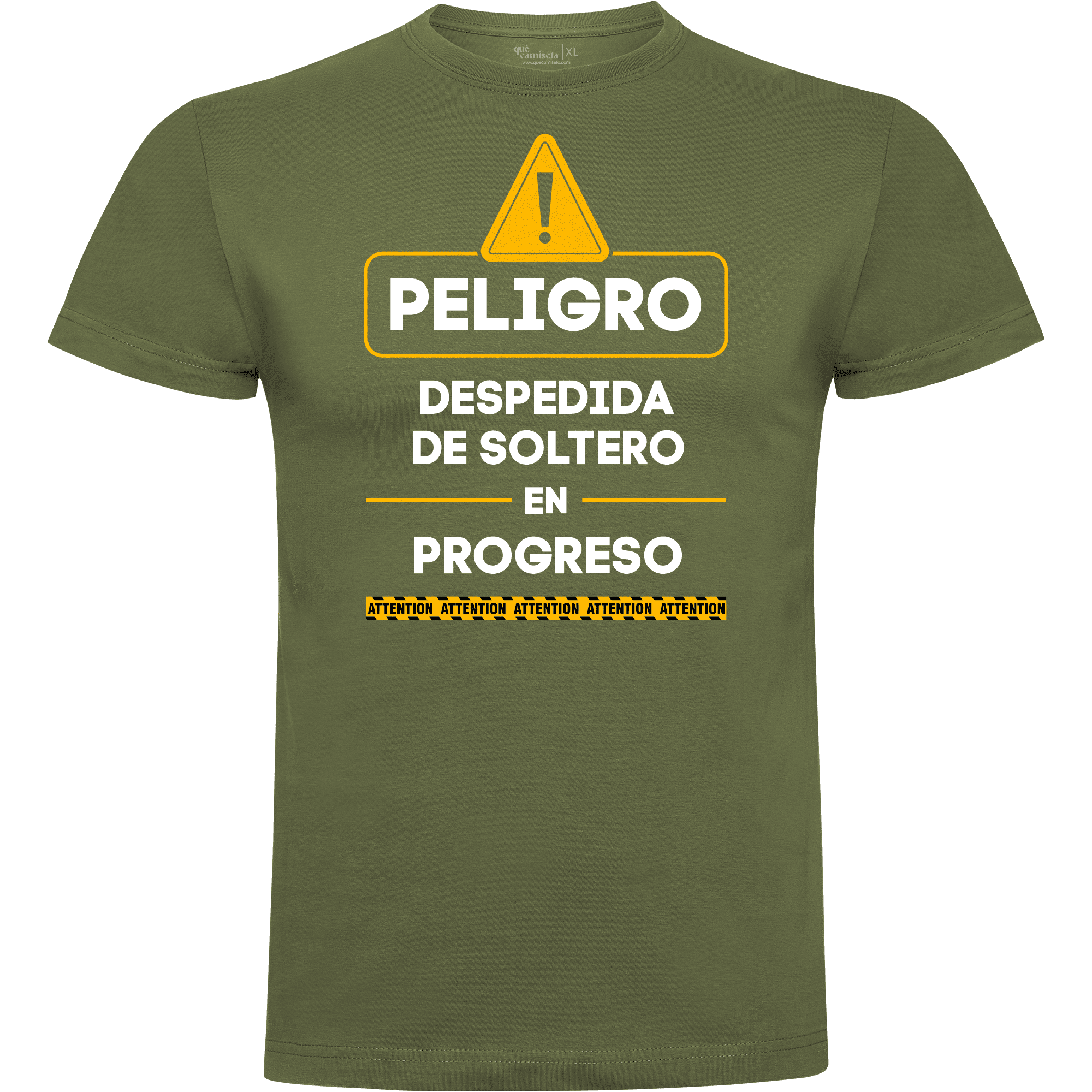 Camiseta despedida de soltero - Peligro