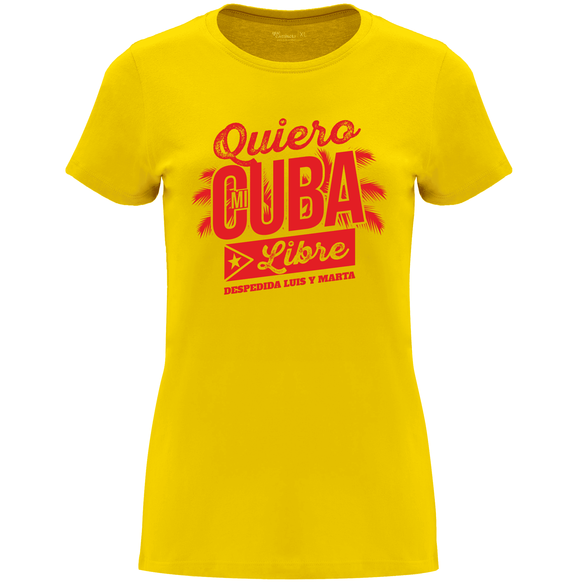 Camiseta despedida de soltera - Quiero mi cubalibre