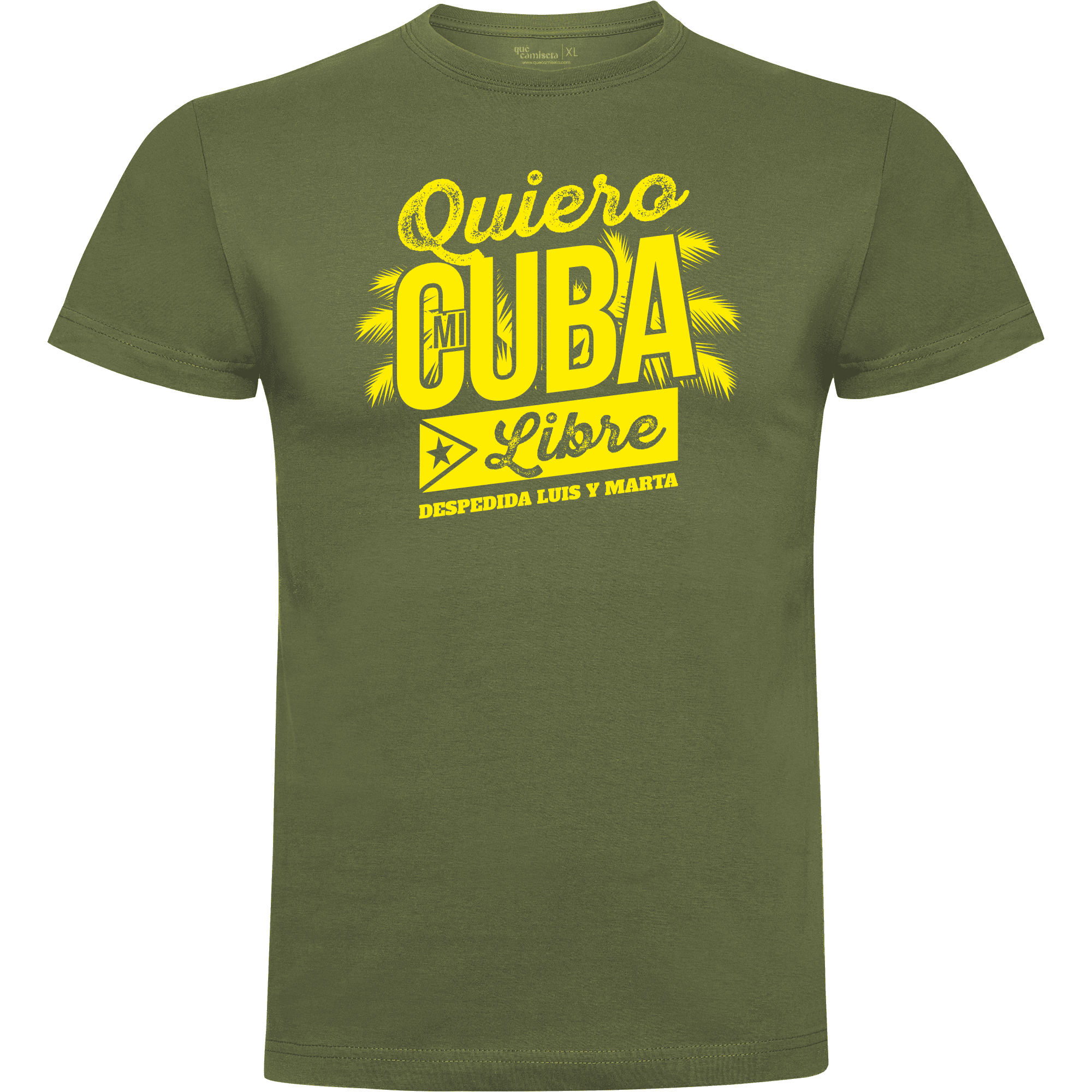 Camiseta despedida de soltero - Quiero mi cubalibre