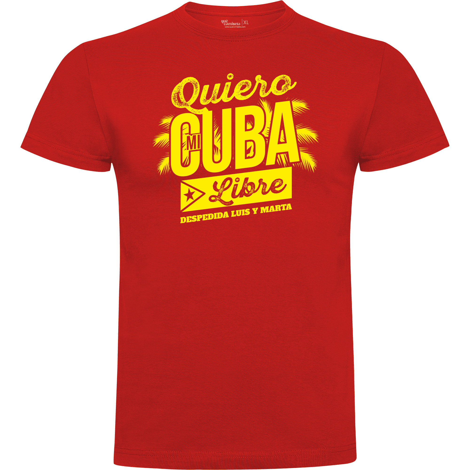 Camiseta despedida de soltero - Quiero mi cubalibre