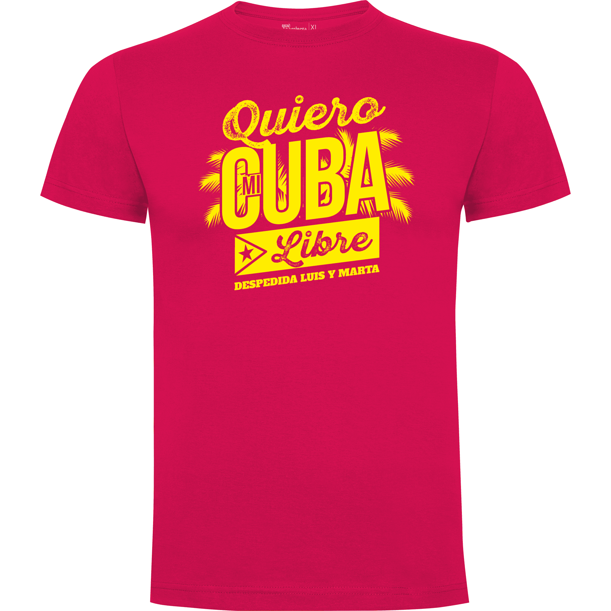 Camiseta despedida de soltero - Quiero mi cubalibre