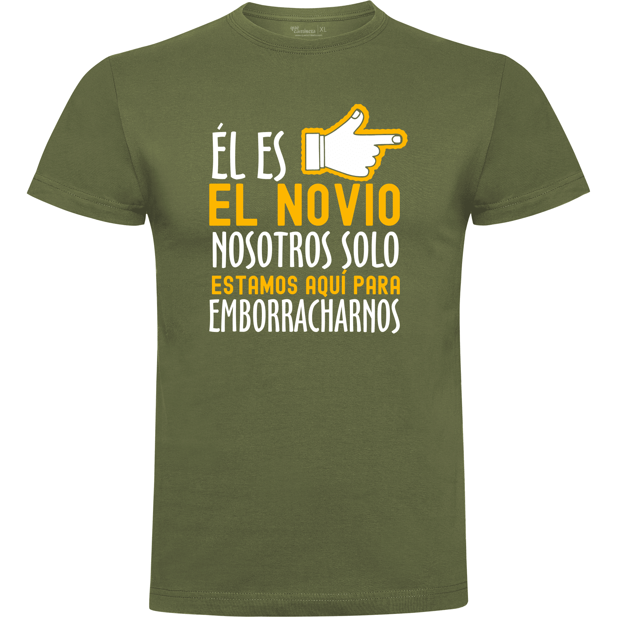 Camiseta despedida de soltero · El novio no soy yo