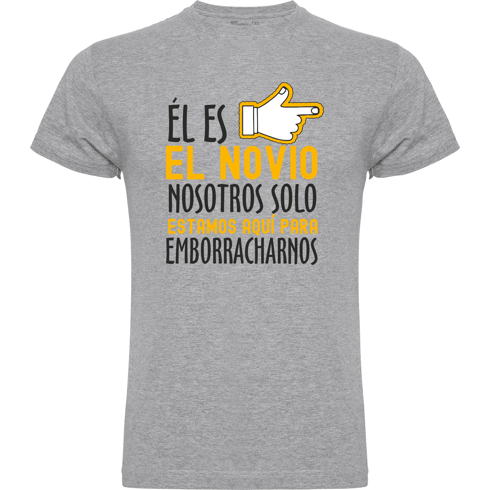 Camiseta despedida de soltero · El novio no soy yo