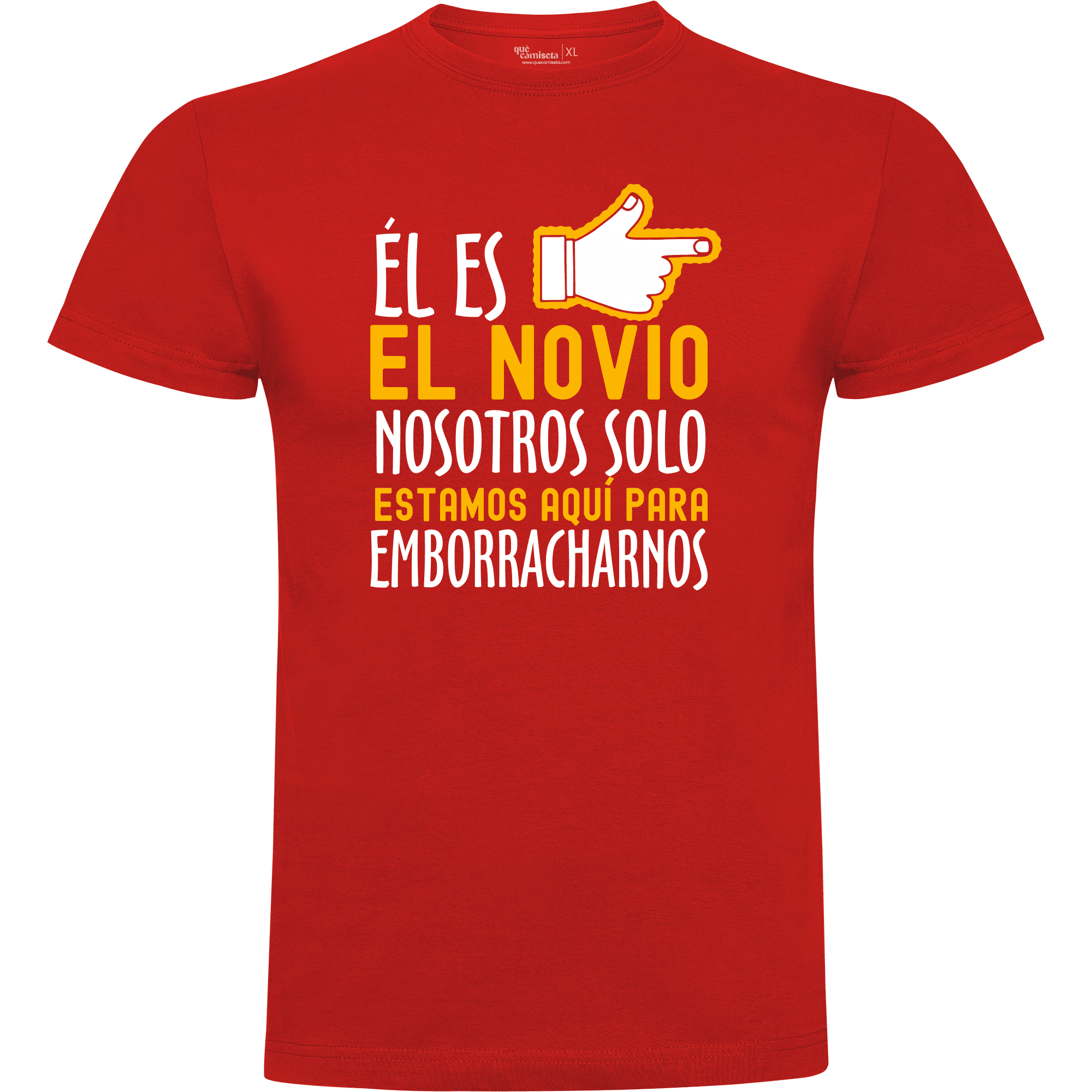 Camiseta despedida de soltero · El novio no soy yo
