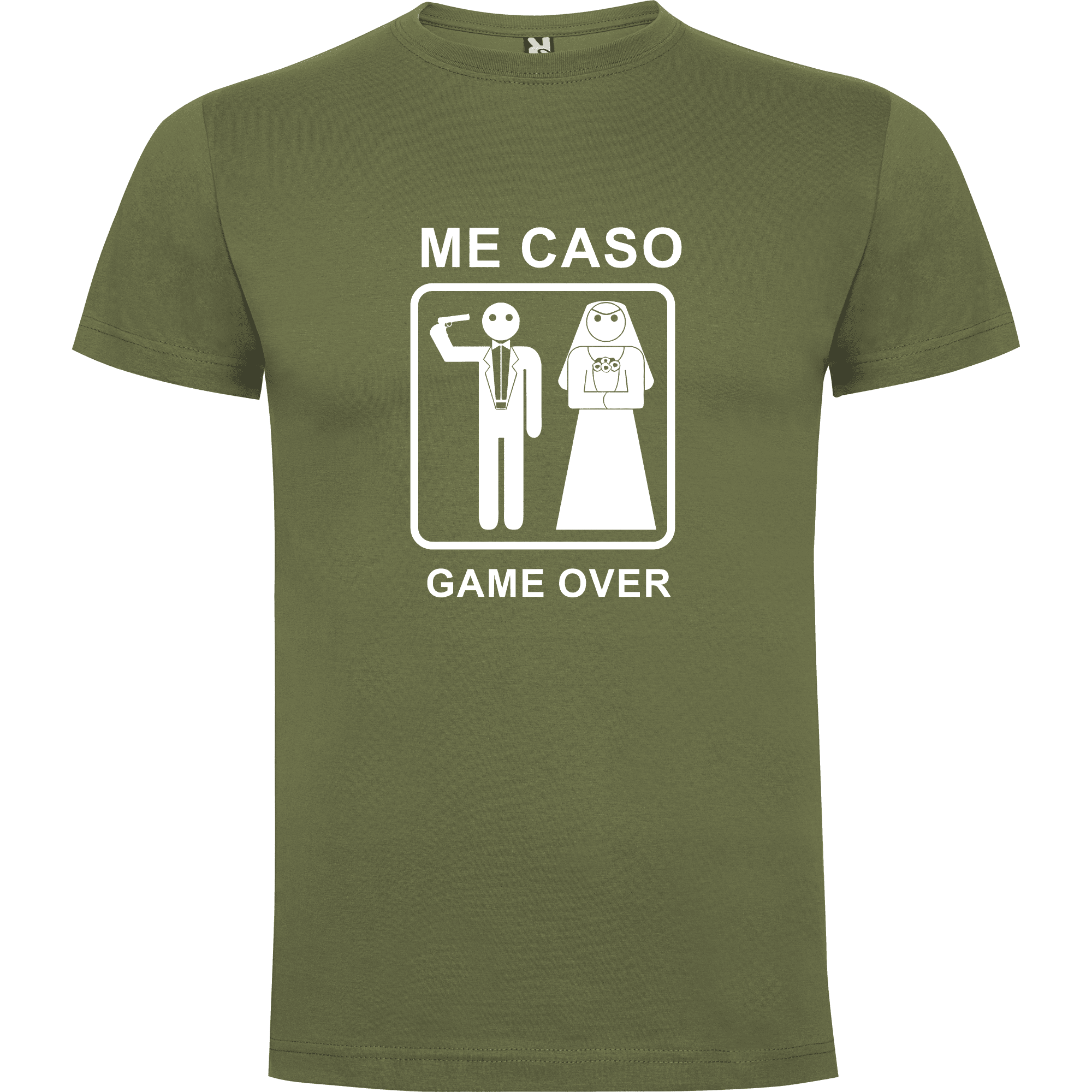 Camiseta despedida de soltero - Me caso, Game over