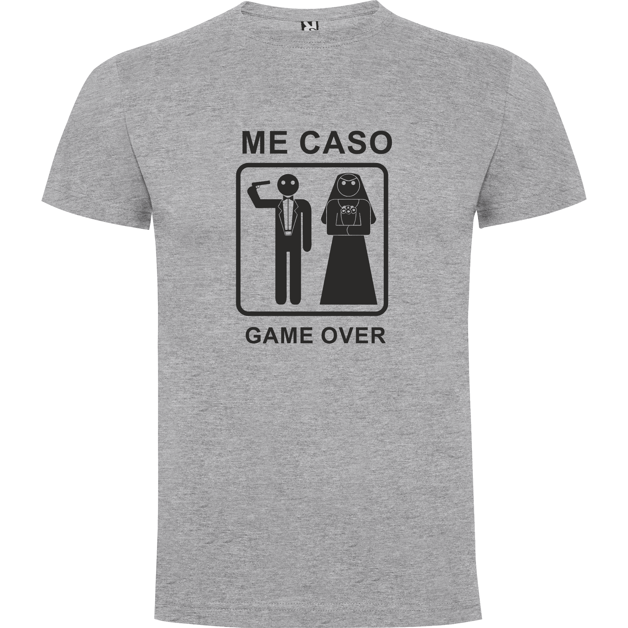 Camiseta despedida de soltero - Me caso, Game over