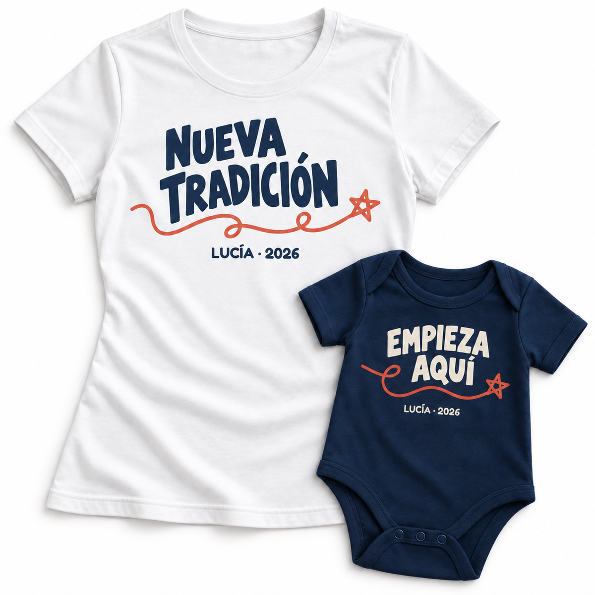 Nueva tradición — Pack personalizado para mamá y bebé