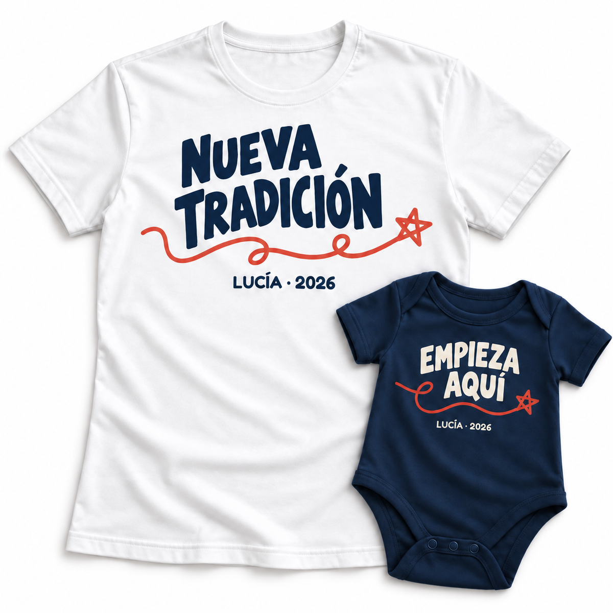 Nueva tradición — Pack personalizado para papá y bebé