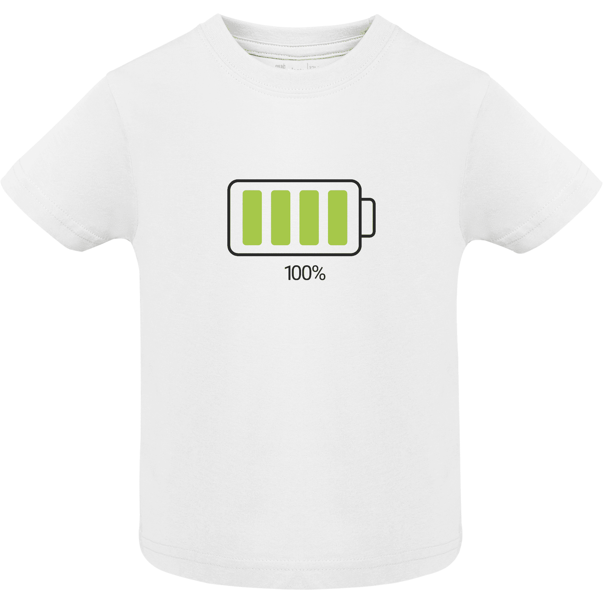 Camiseta Bebé – Batería descargada