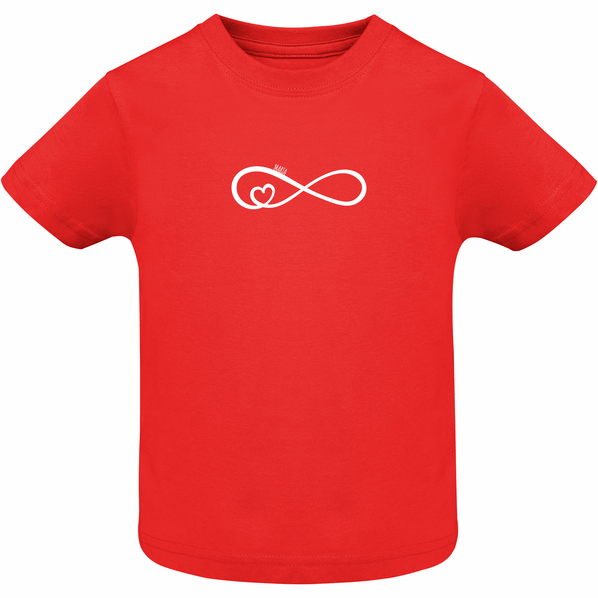 Camiseta Bebé – Corazón infinito