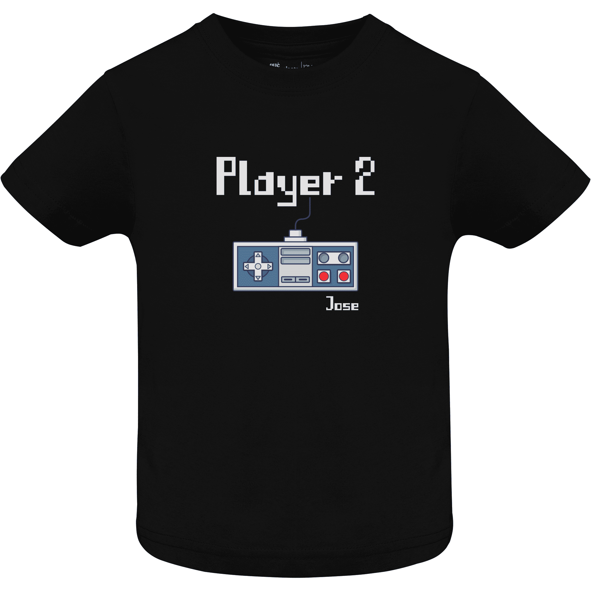 Camiseta Bebé – Player 1 Player 2