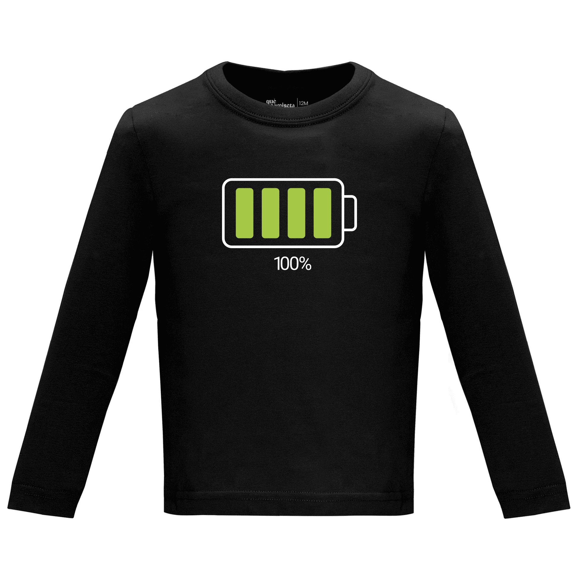 Camiseta Bebé – Batería descargada