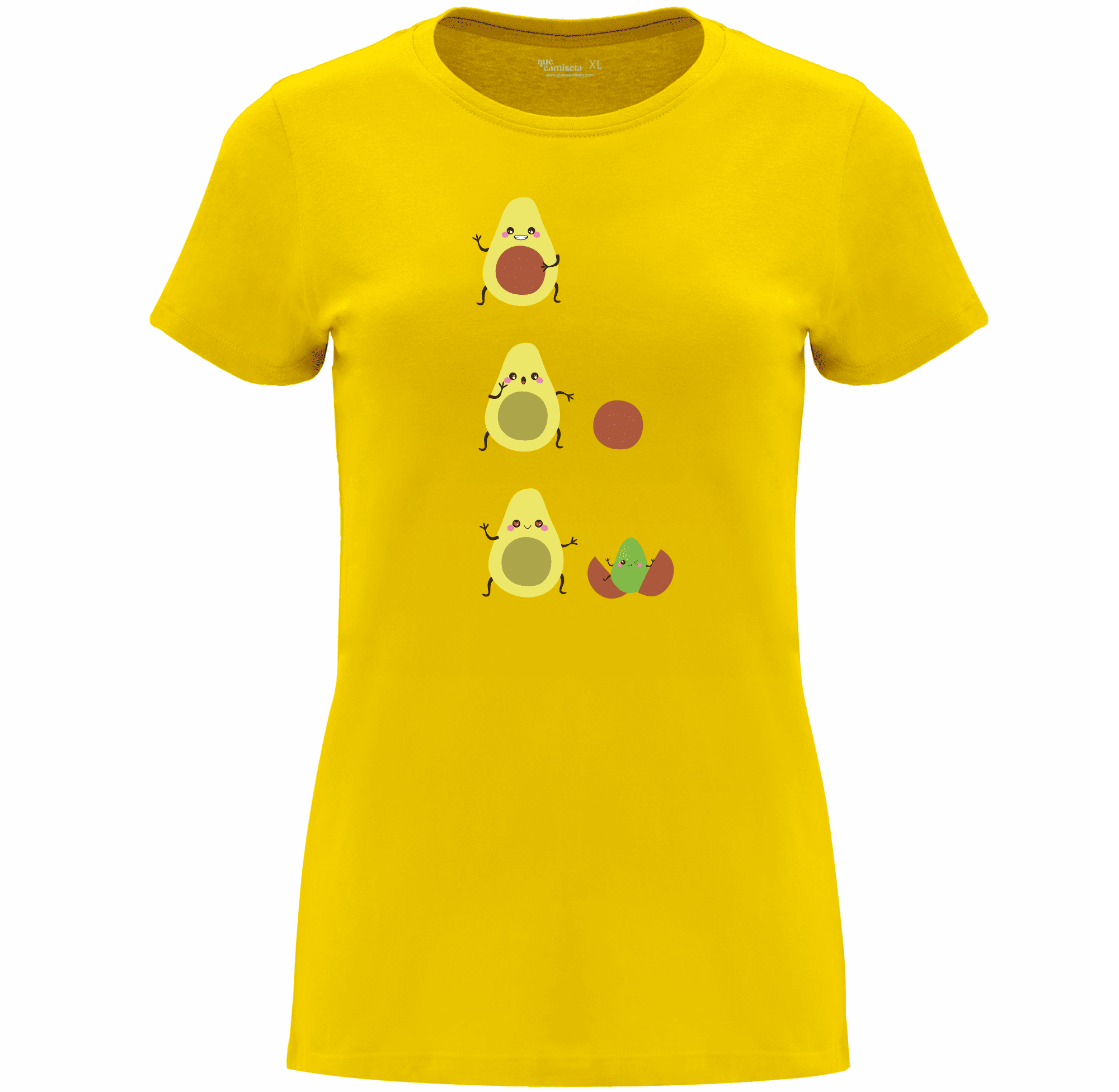 Camiseta Día de la Madre en Algodón Orgánico – Mamá aguacate