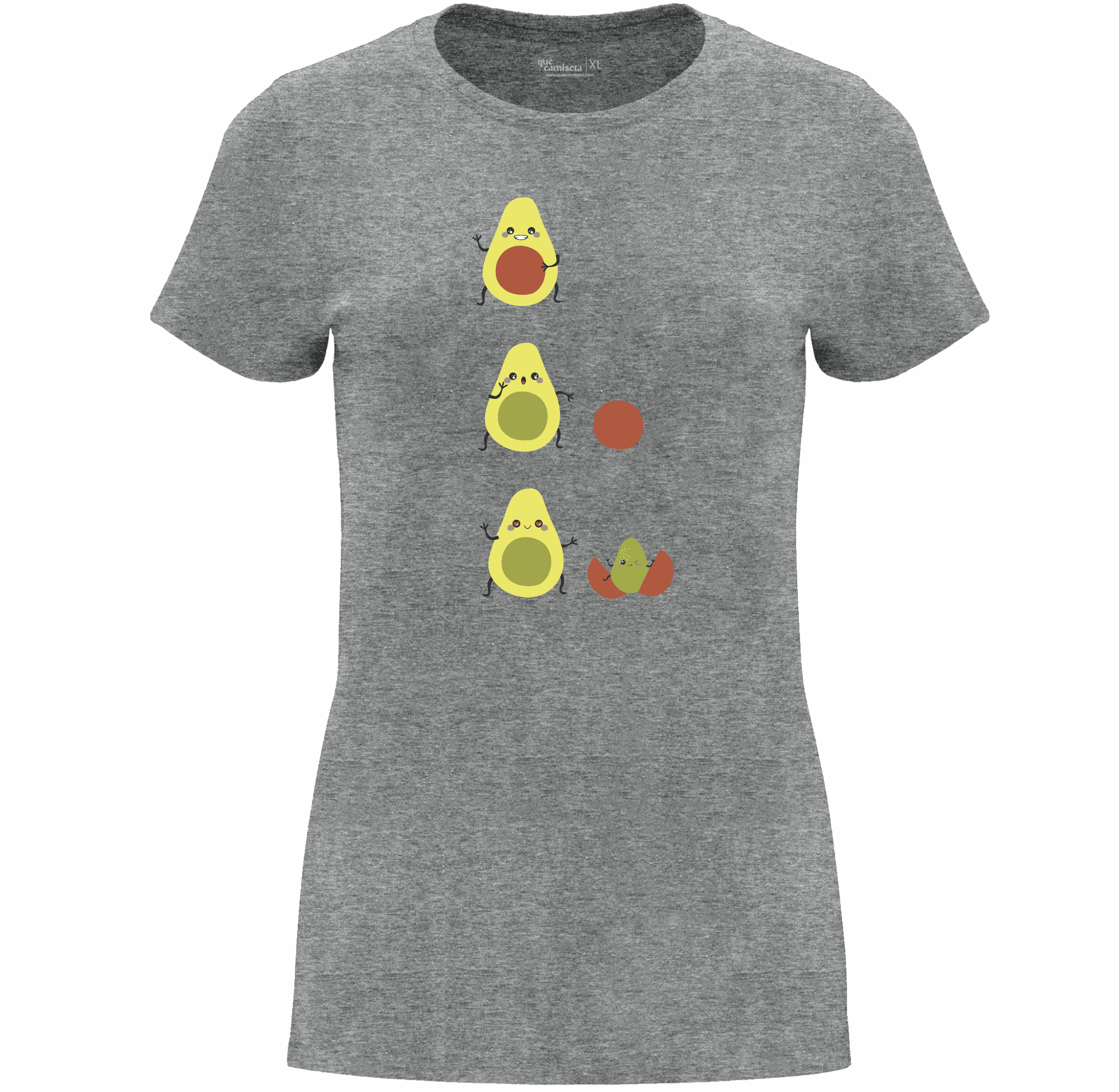 Camiseta Día de la Madre en Algodón Orgánico – Mamá aguacate