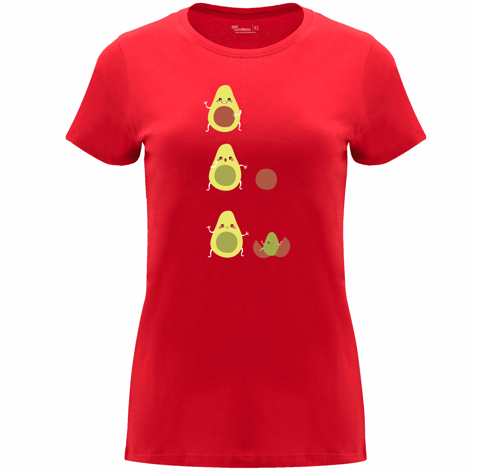 Camiseta Día de la Madre en Algodón Orgánico – Mamá aguacate