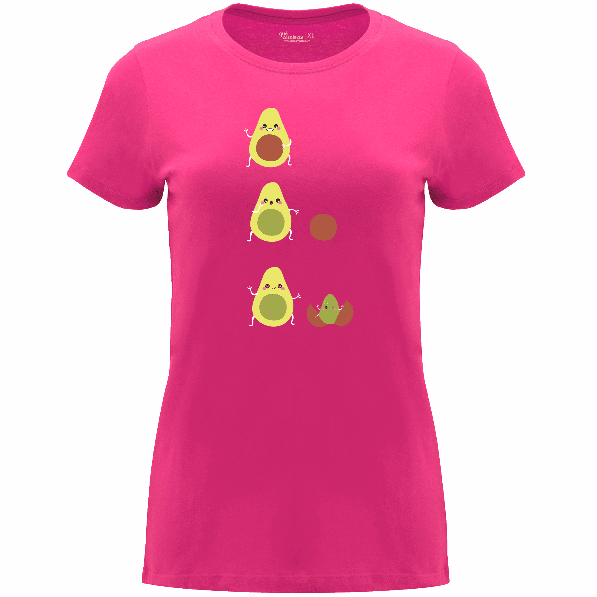 Camiseta Día de la Madre en Algodón Orgánico – Mamá aguacate