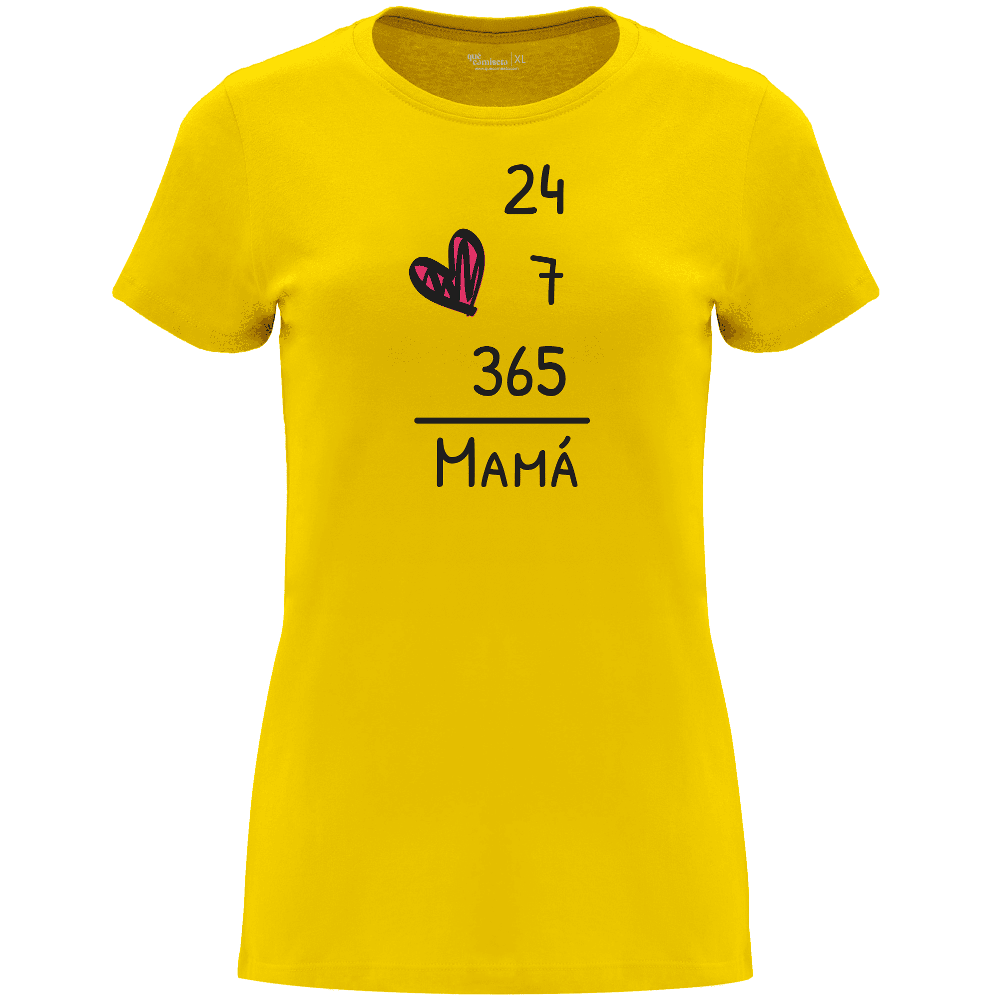 Camiseta Día de la Madre en Algodón Orgánico – Mamá Suma