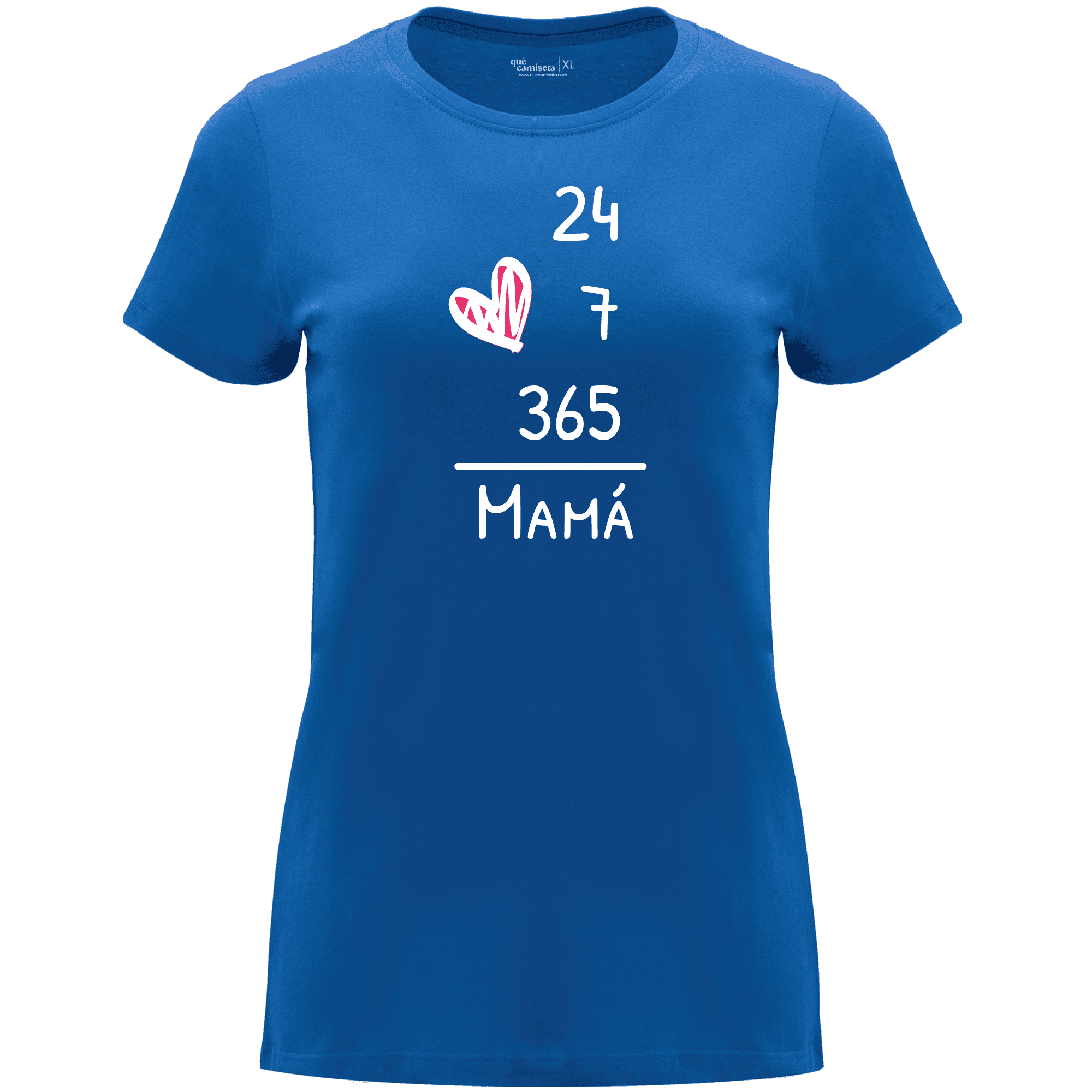 Camiseta Día de la Madre en Algodón Orgánico – Mamá Suma