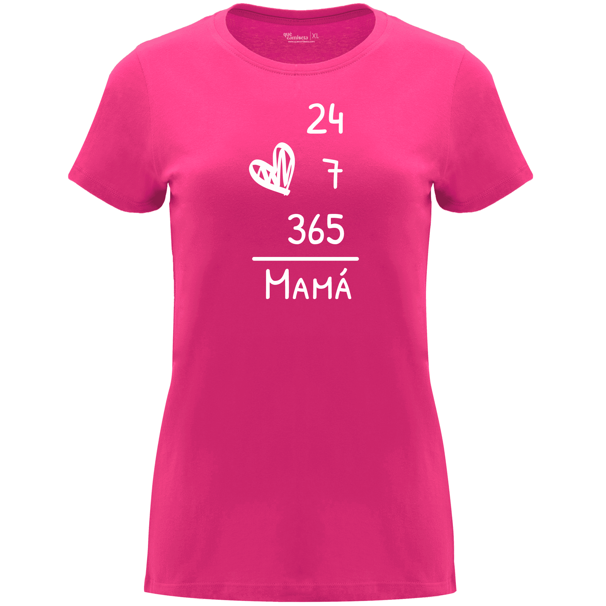 Camiseta Día de la Madre en Algodón Orgánico – Mamá Suma