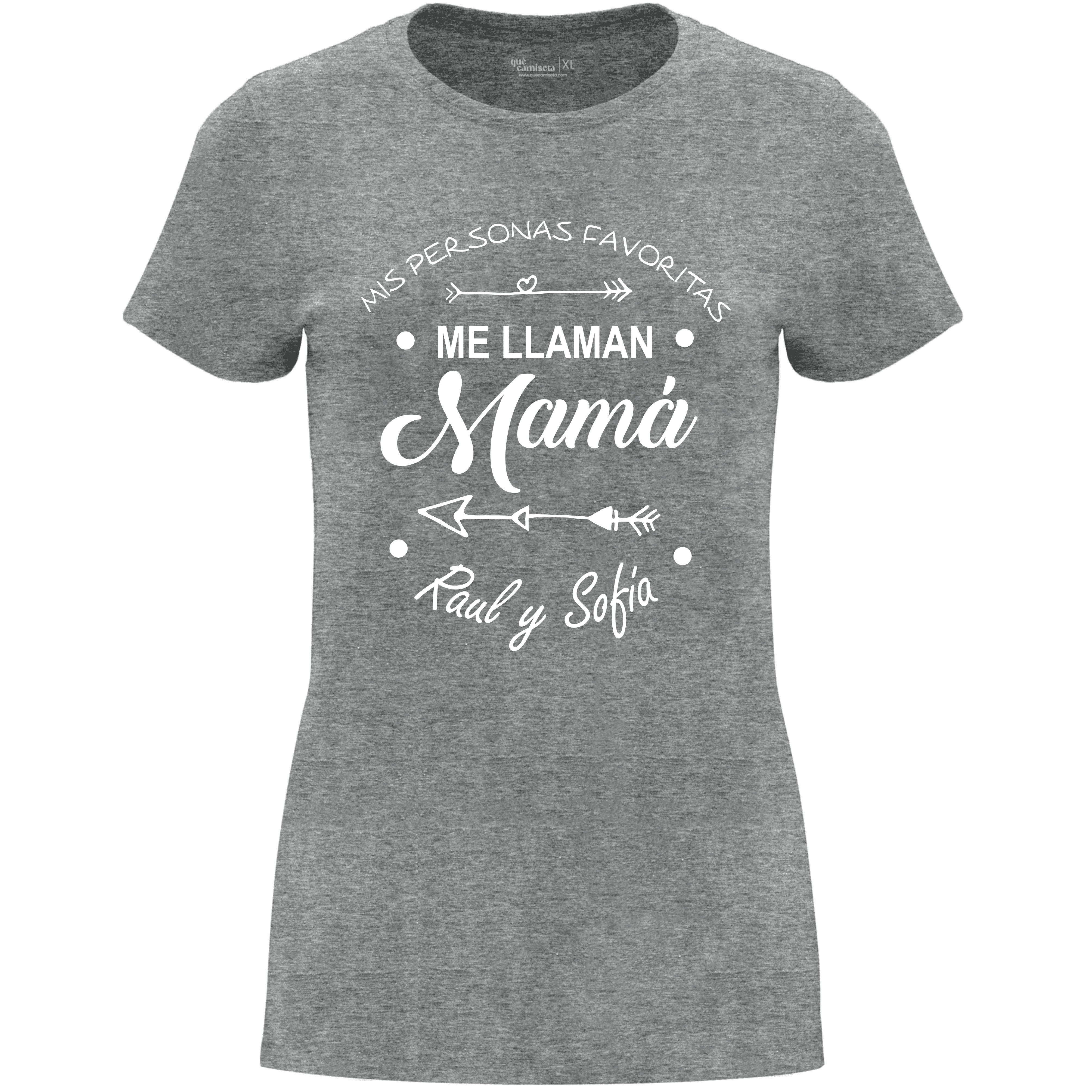 Camiseta Día de la Madre en Algodón Orgánico – Mis personas favoritas me llaman Mamá