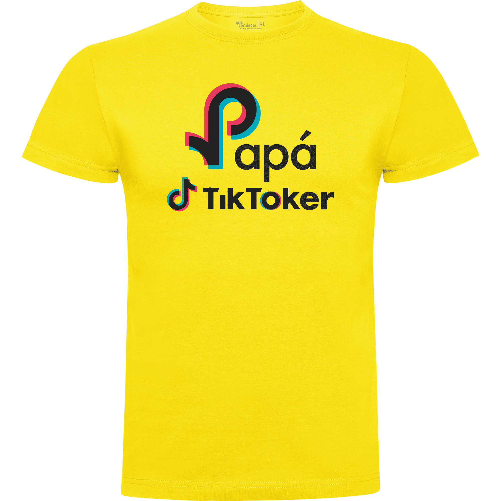 Camiseta Día del Padre en Algodón Orgánico – Papá Tiktoker