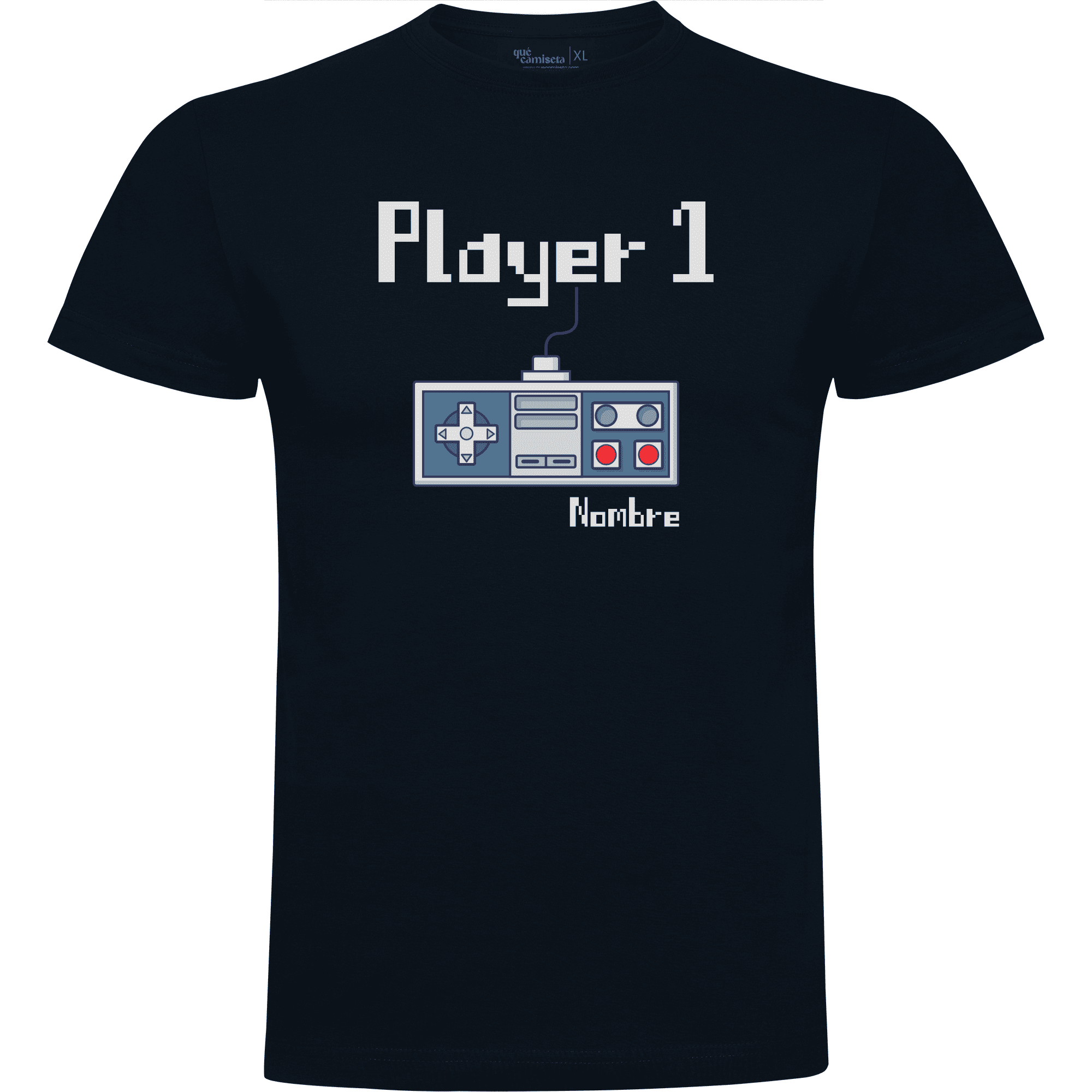 Camiseta Día del Padre en Algodón Orgánico – Player 1 player 2