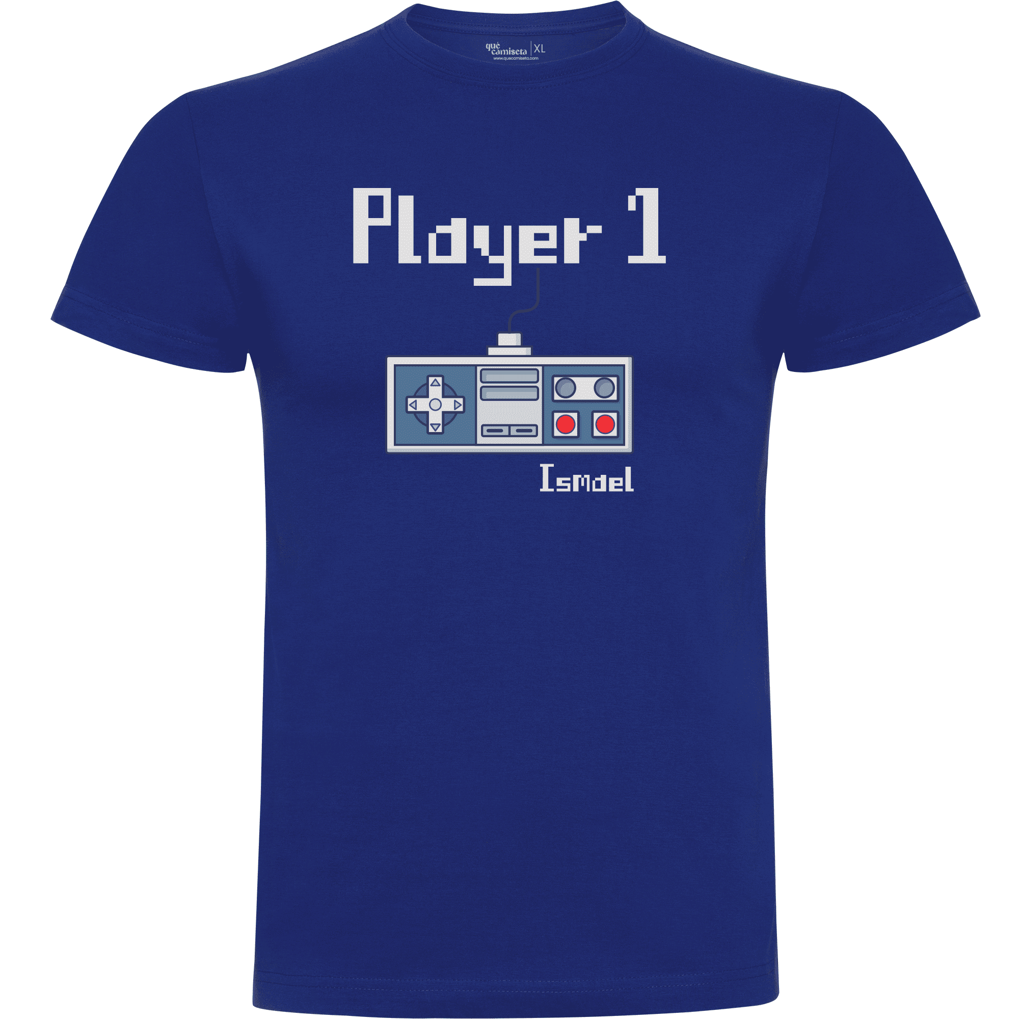 Camiseta Día del Padre en Algodón Orgánico – Player 1 player 2