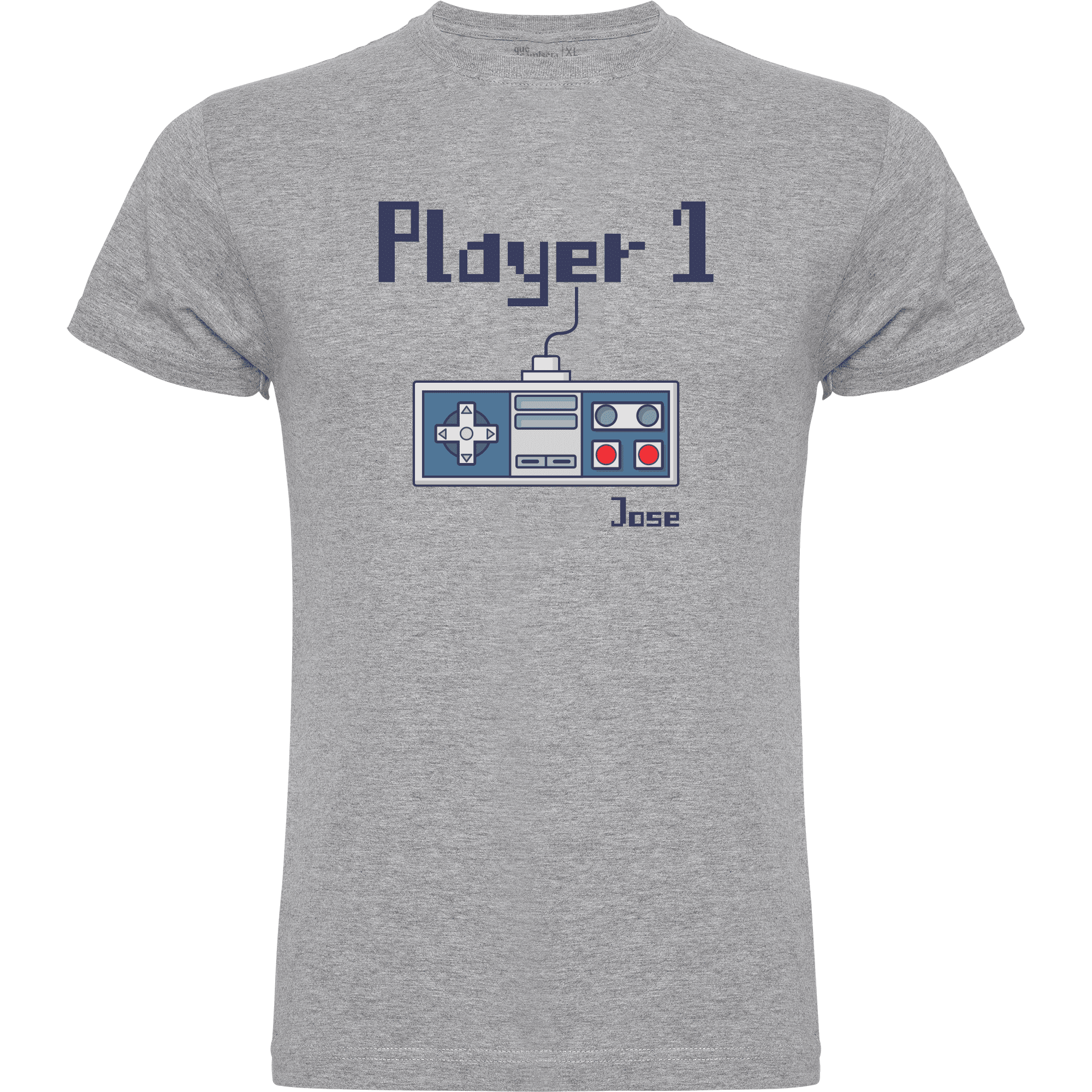 Camiseta Día del Padre en Algodón Orgánico – Player 1 player 2
