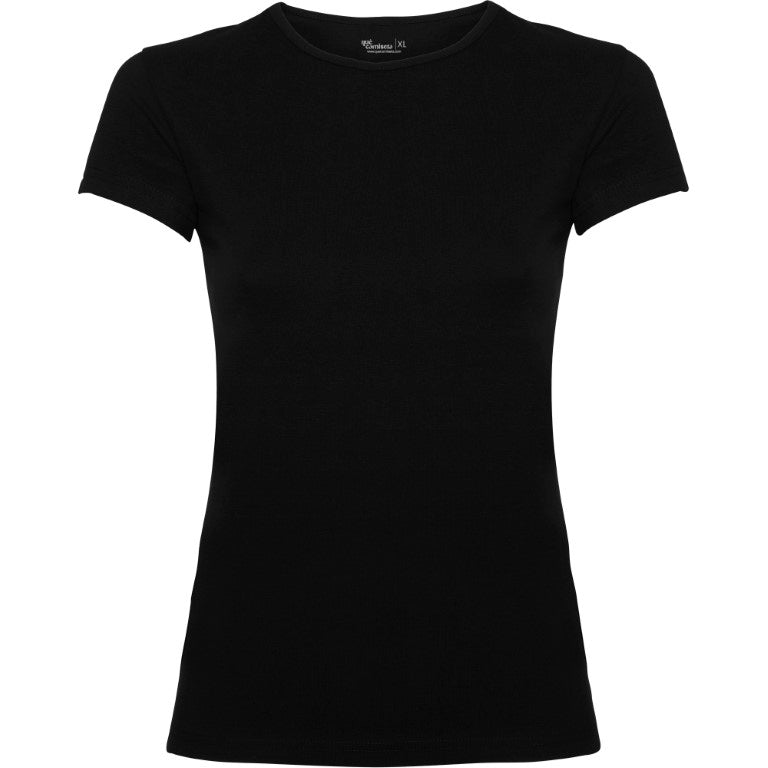 Camiseta mujer personalizada de algodón entallada