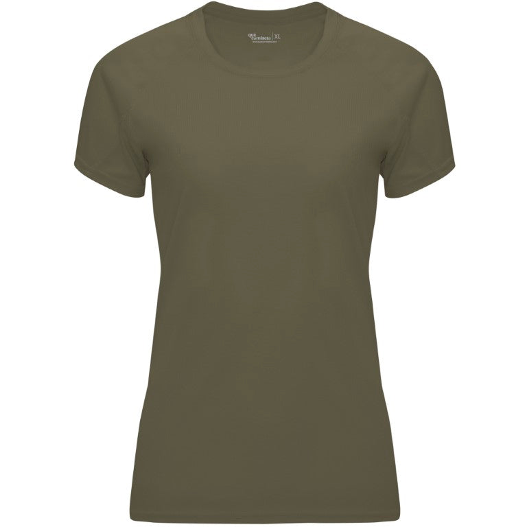 Camiseta técnica mujer personalizada de manga corta