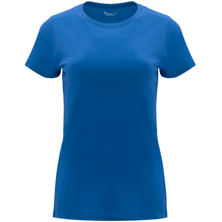 Camiseta mujer personalizada de algodón semientallada
