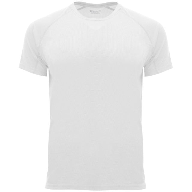 Camiseta técnica unisex personalizada manga corta · 100% poliéster transpirable