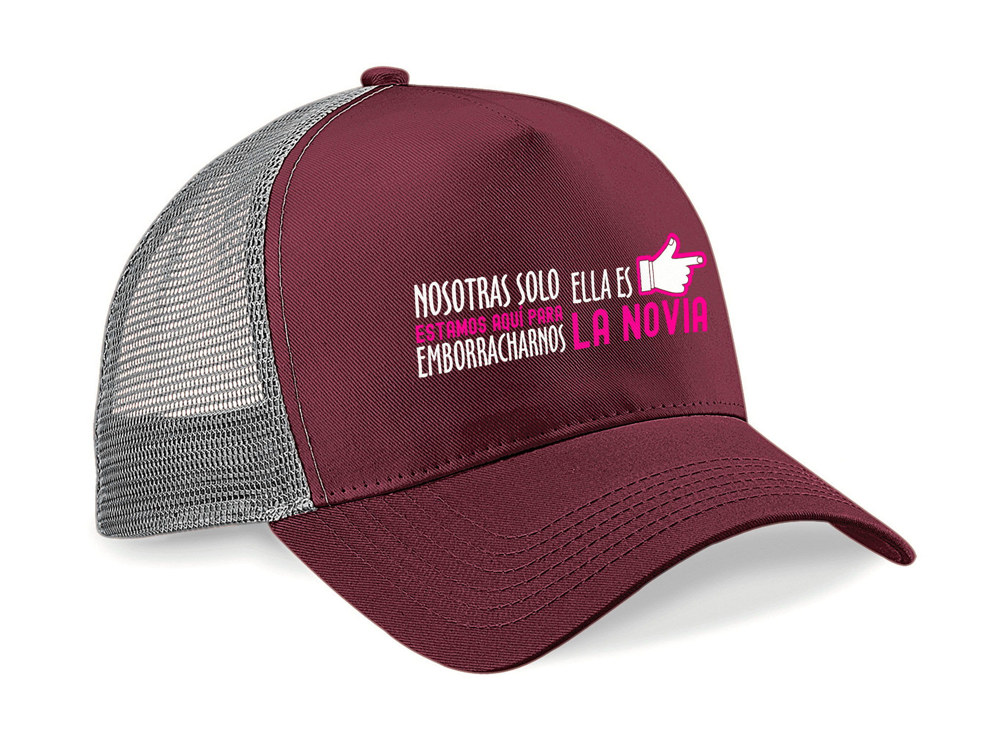 Gorra Trucker para Despedida de Soltera - La Novia No Soy Yo
