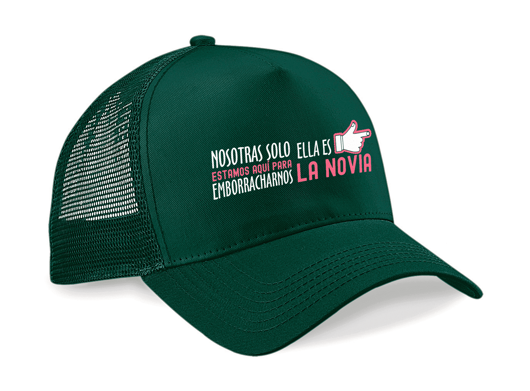Gorra Trucker para Despedida de Soltera - La Novia No Soy Yo