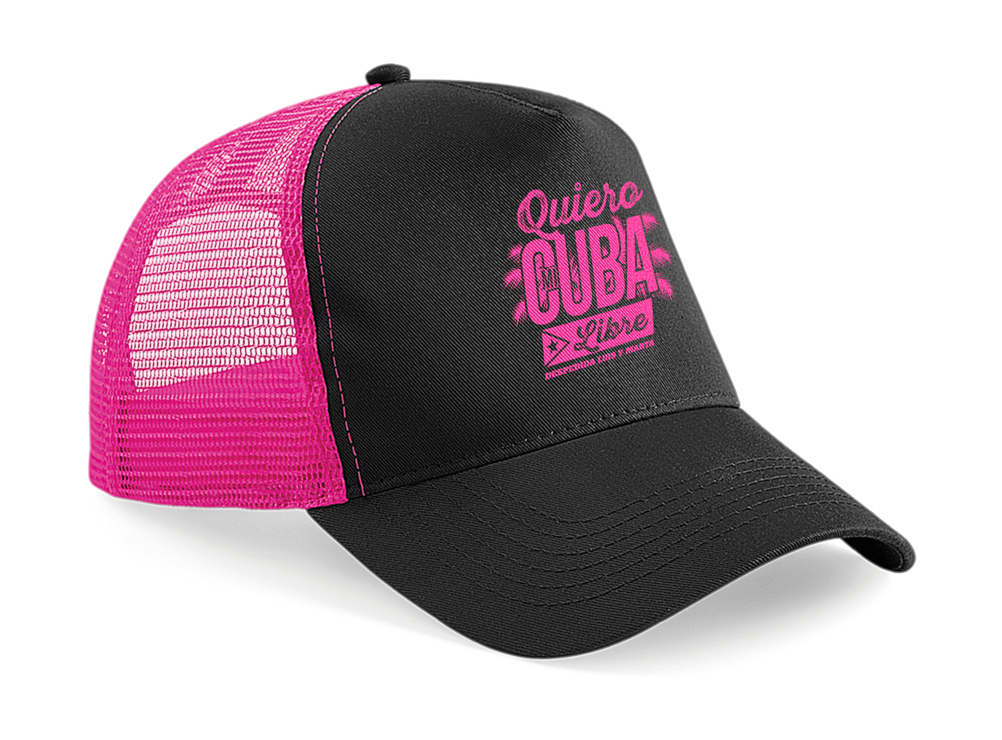 Gorra Trucker para Despedida de Soltero - Quiero Mi Cubalibre