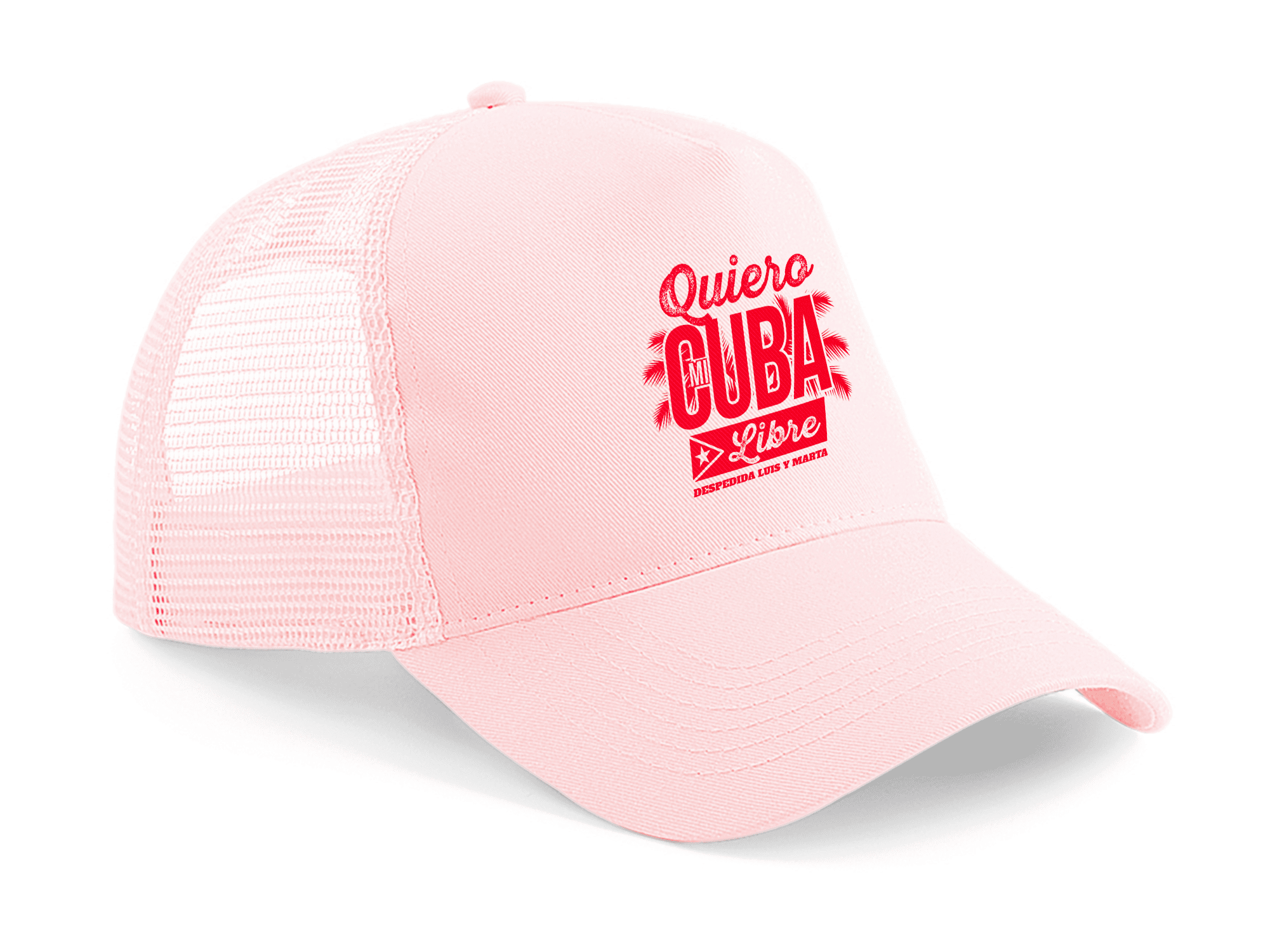 Gorra Trucker para Despedida de Soltero - Quiero Mi Cubalibre