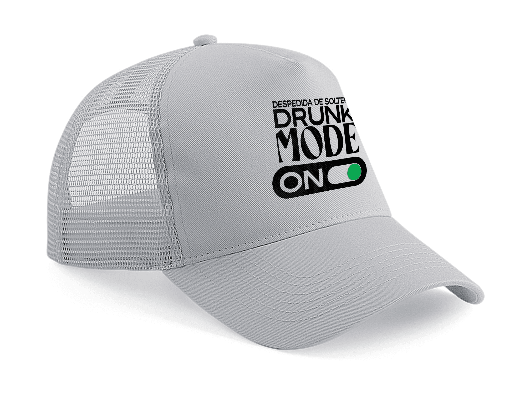 Gorra Trucker Drunk Mode – Despedida de Soltero | Diseño Divertido