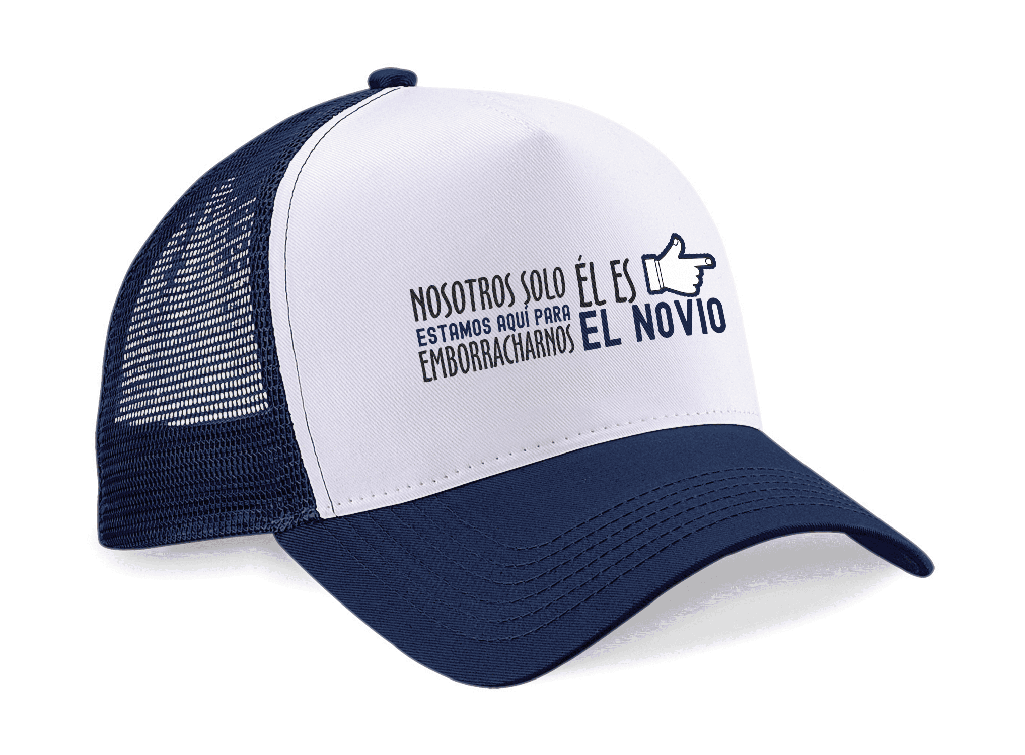 Gorra Trucker para Despedida de Soltero - El novio no soy yo